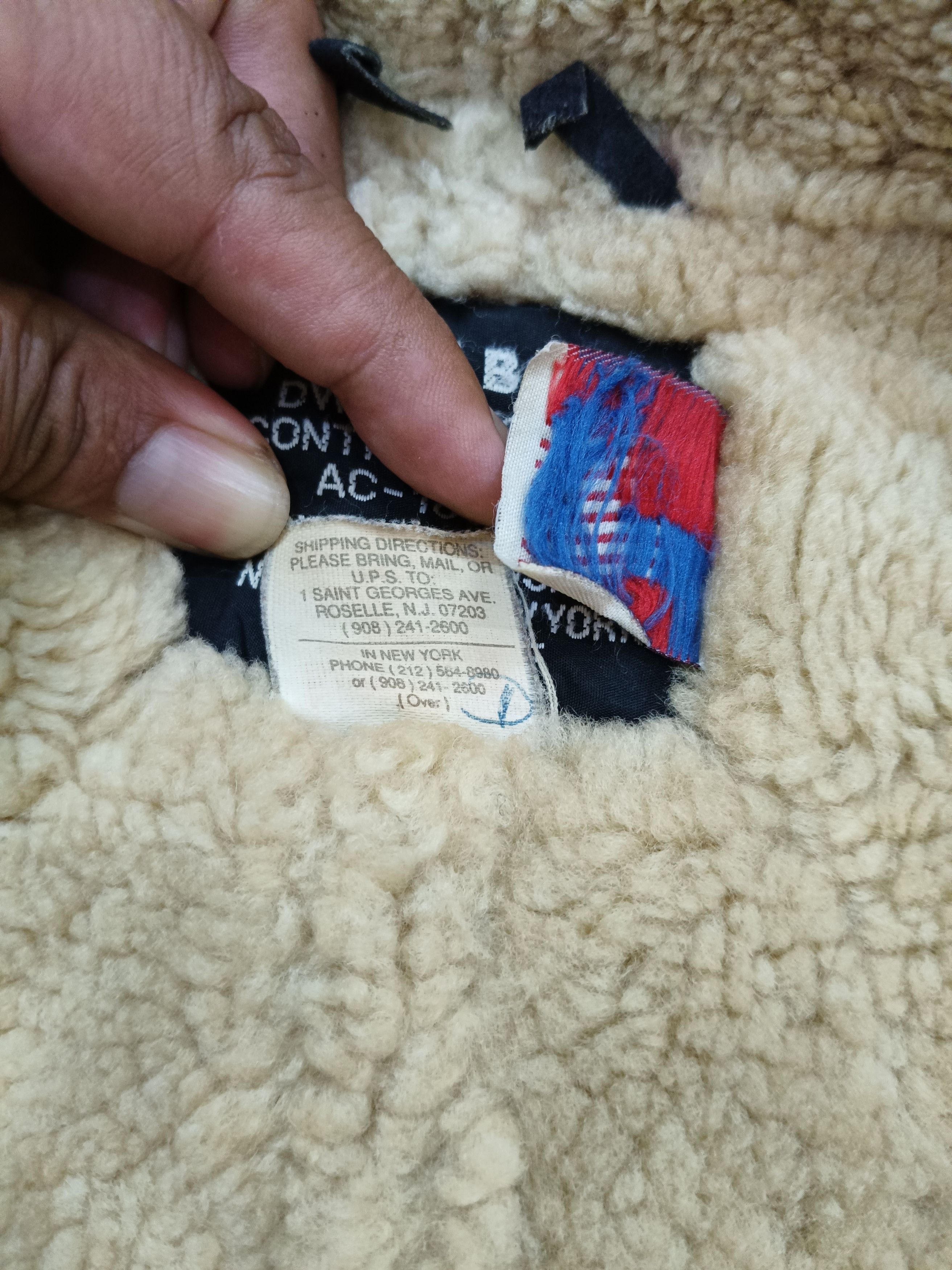 Schott Schott Sheepskin B3 Classic Design Size US M / EU 48-50 / 2 - 14 Thumbnail