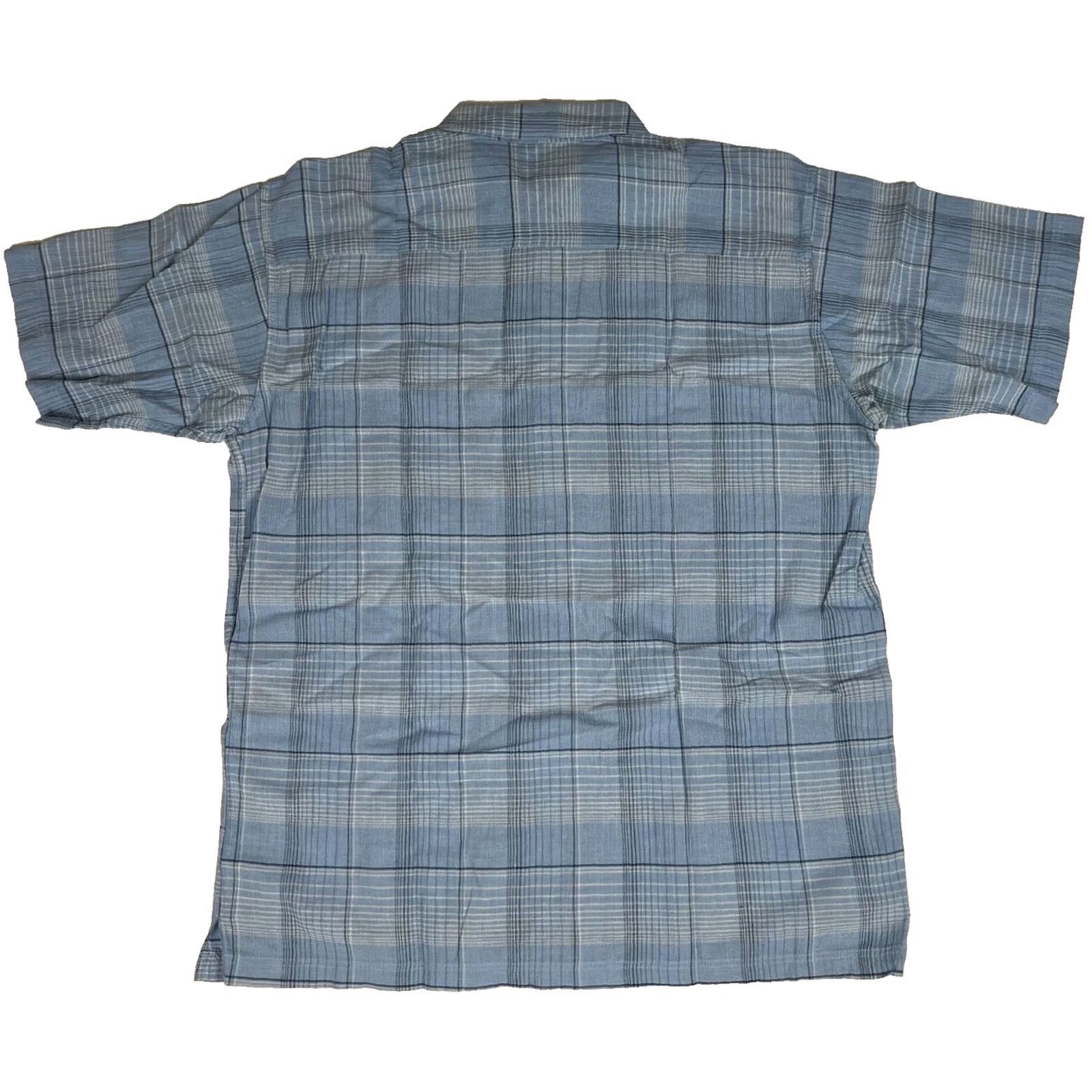 Patagonia Patagonia Plaid Short Sleeve Button-Up Shirt L Blue Mens Size US L / EU 52-54 / 3 - 2 Thumbnail