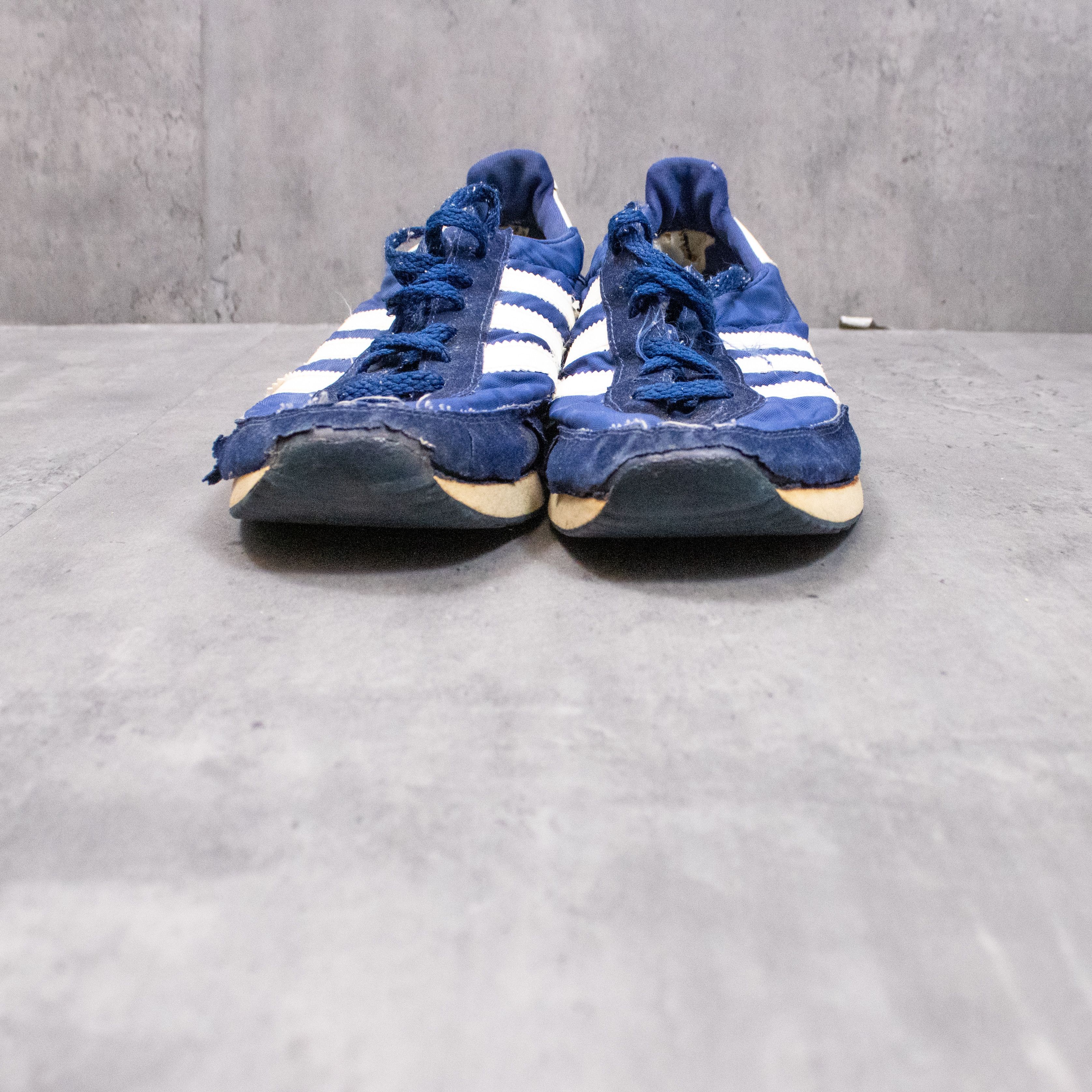 Adidas Vintage VTG 1980's 80's Adidas Summit Blue Sneakers Size US 8 / EU 41 - 2 Thumbnail