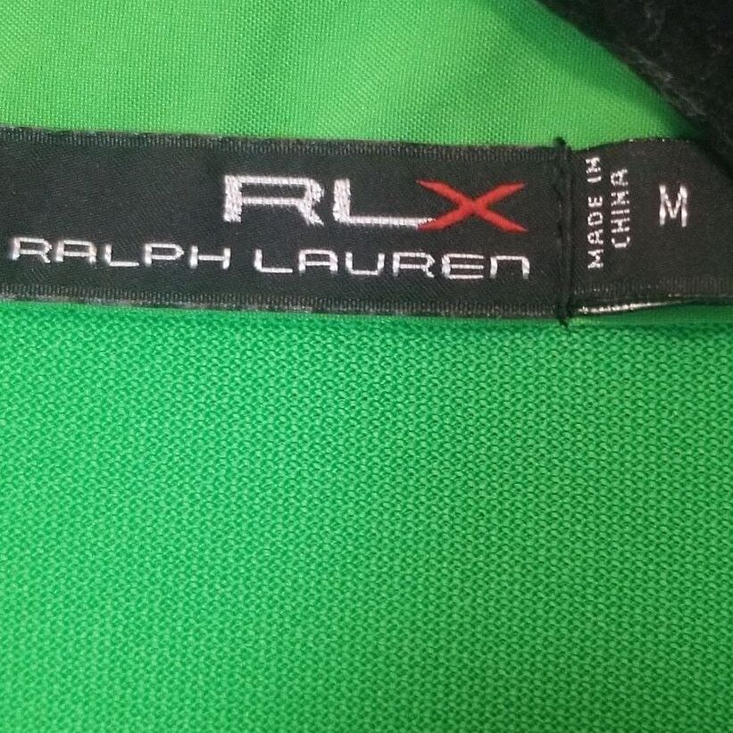RLX Ralph Lauren RLX Ralph Lauren Mens Kelly Green Golf Polo Shirt M Stretch Size US M / EU 48-50 / 2 - 6 Thumbnail