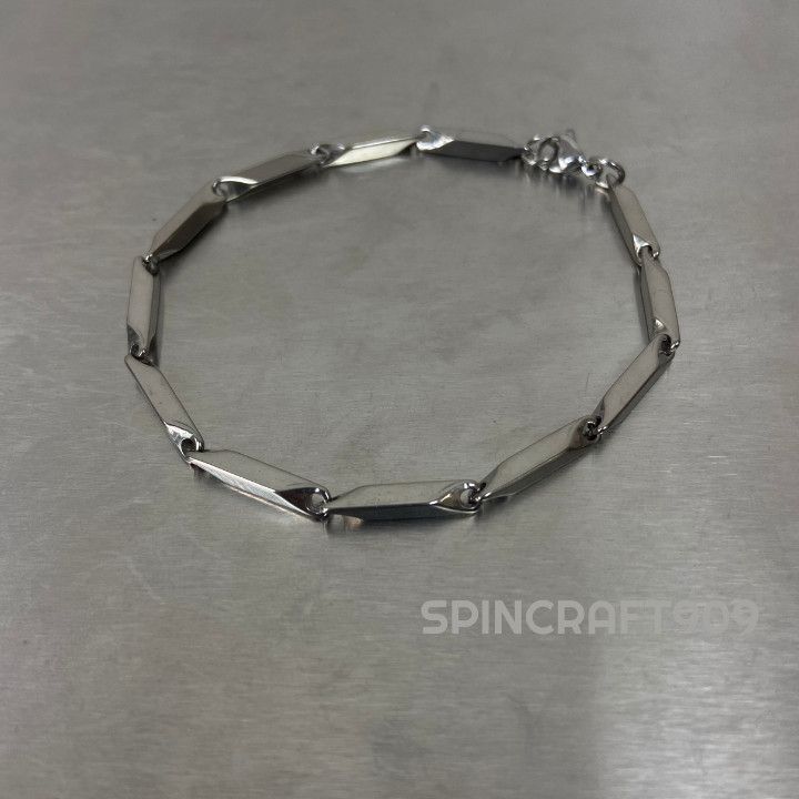 Jewelry Silver Chain Link Bracelet Size ONE SIZE - 3 Thumbnail