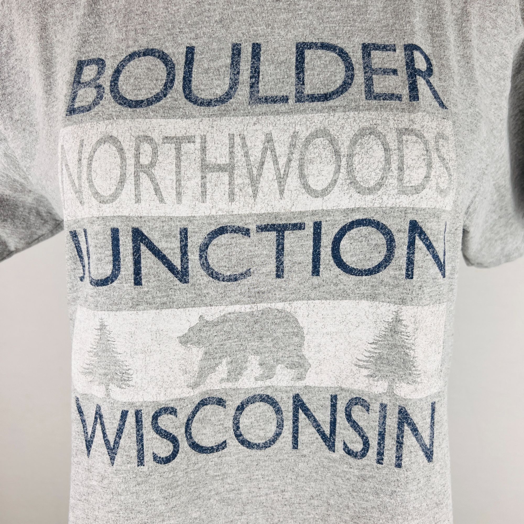Other Boulder Junction Wisconsin Northwoods Kids Large T-Shirt Shi Size US S / EU 44-46 / 1 - 2 Thumbnail