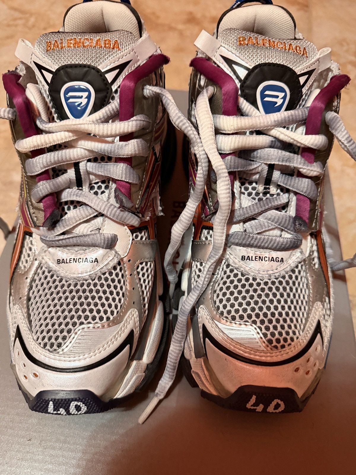 Balenciaga Balenciaga Runner multicolor Size US 7 / EU 40 - 8 Thumbnail