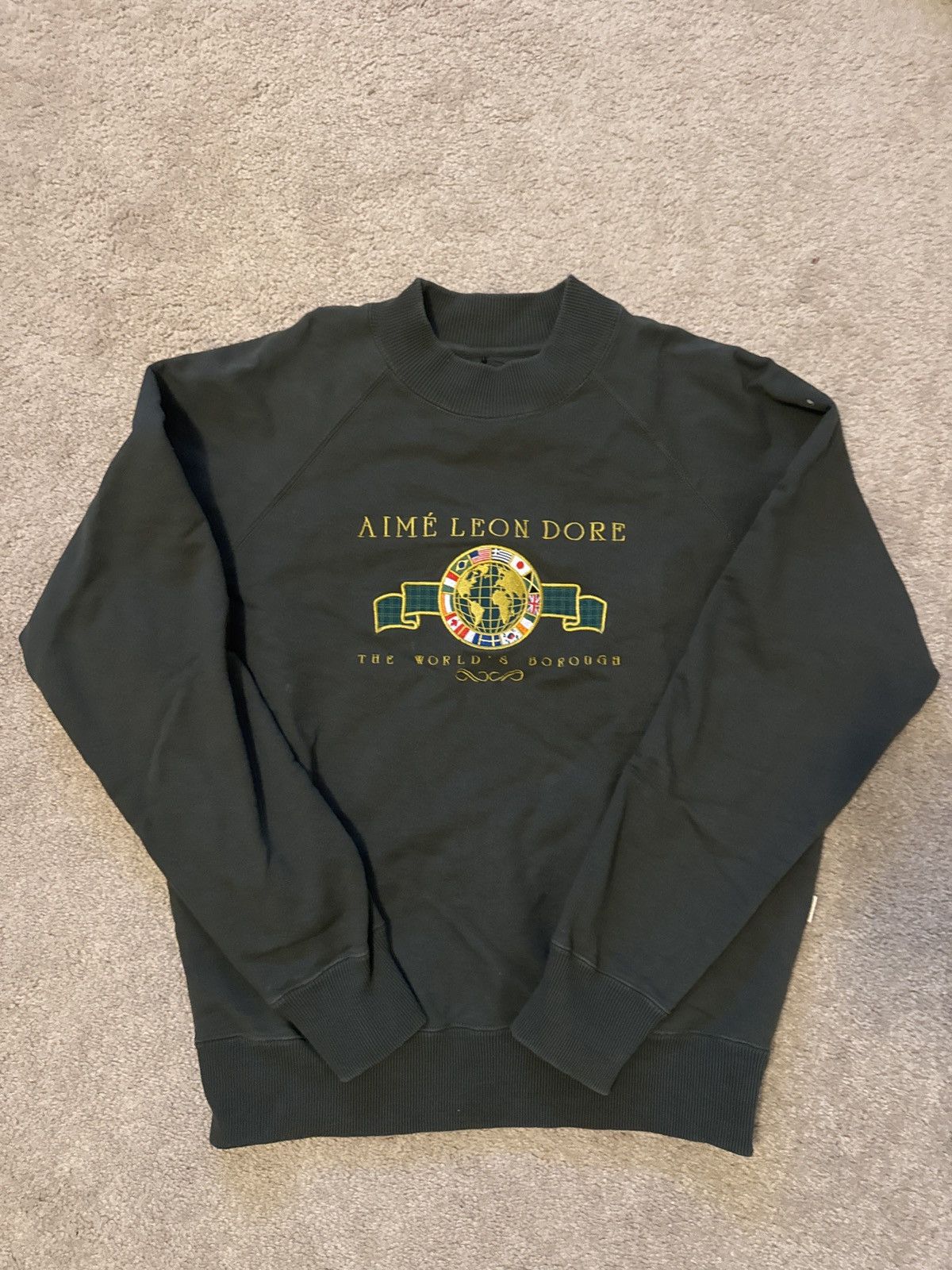 Aime Leon Dore Aime Leon Dore Global Graphic Sweatshirt Size US M / EU 48-50 / 2 - 1 Thumbnail