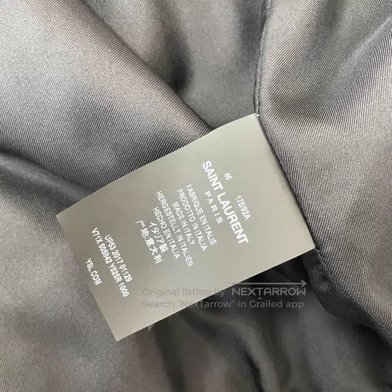 Saint Laurent Paris Saint Laurent Paris Velvet Crystal Jacket Size US S / EU 44-46 / 1 - 5 Thumbnail