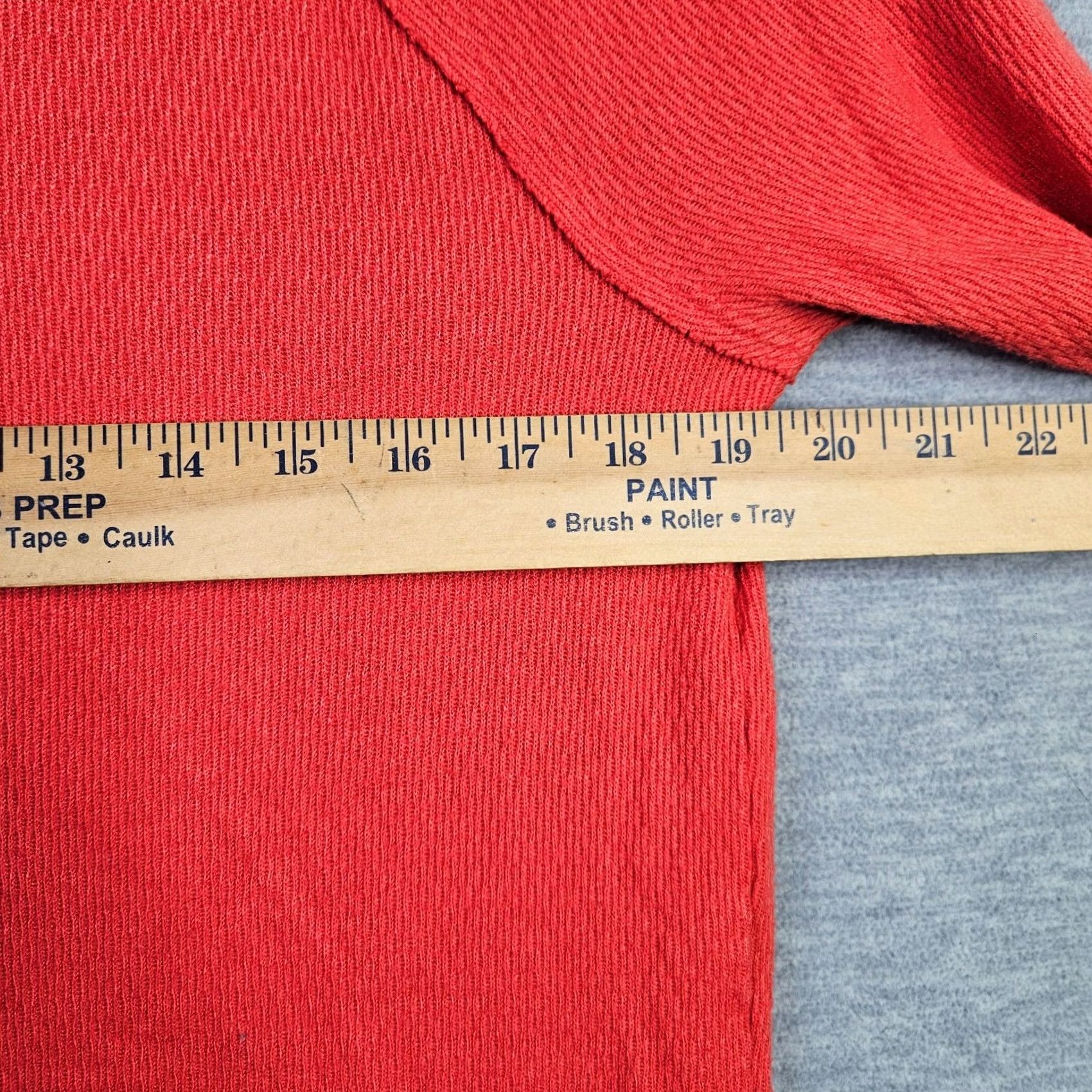 Vintage We The Free We The Free Women’s Waffle Knit Top Long Sleeve Casual Boho Sz Small Orange Shirt Womens Regular XS? Size S / US 4 / IT 40 - 4 Thumbnail