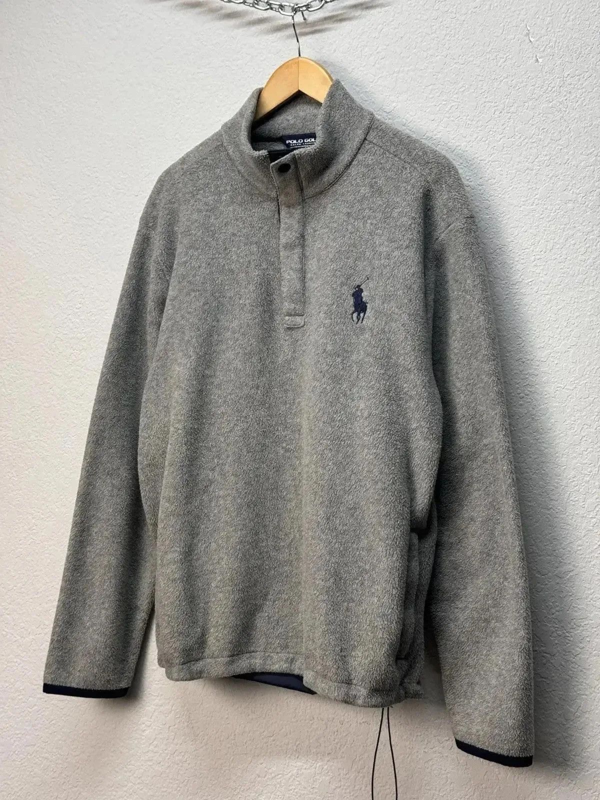 Polo Ralph Lauren Vintage Polo Ralph Lauren fleece hoodie Sweatshirt Centre Size US M / EU 48-50 / 2 - 4 Thumbnail