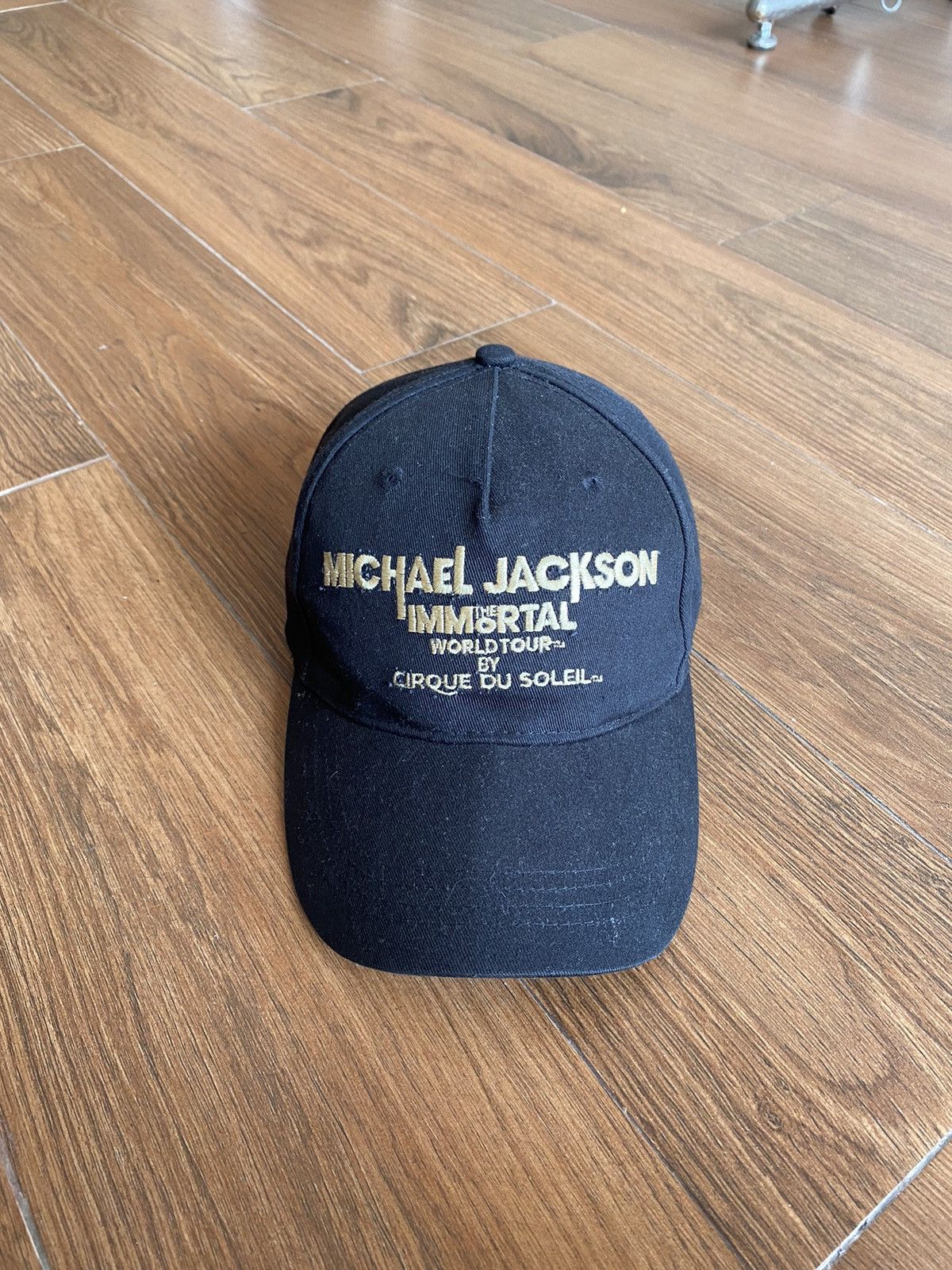Band Tees Vintage Michael Jackson Adjustable Cap Hat Size ONE SIZE - 1 Thumbnail