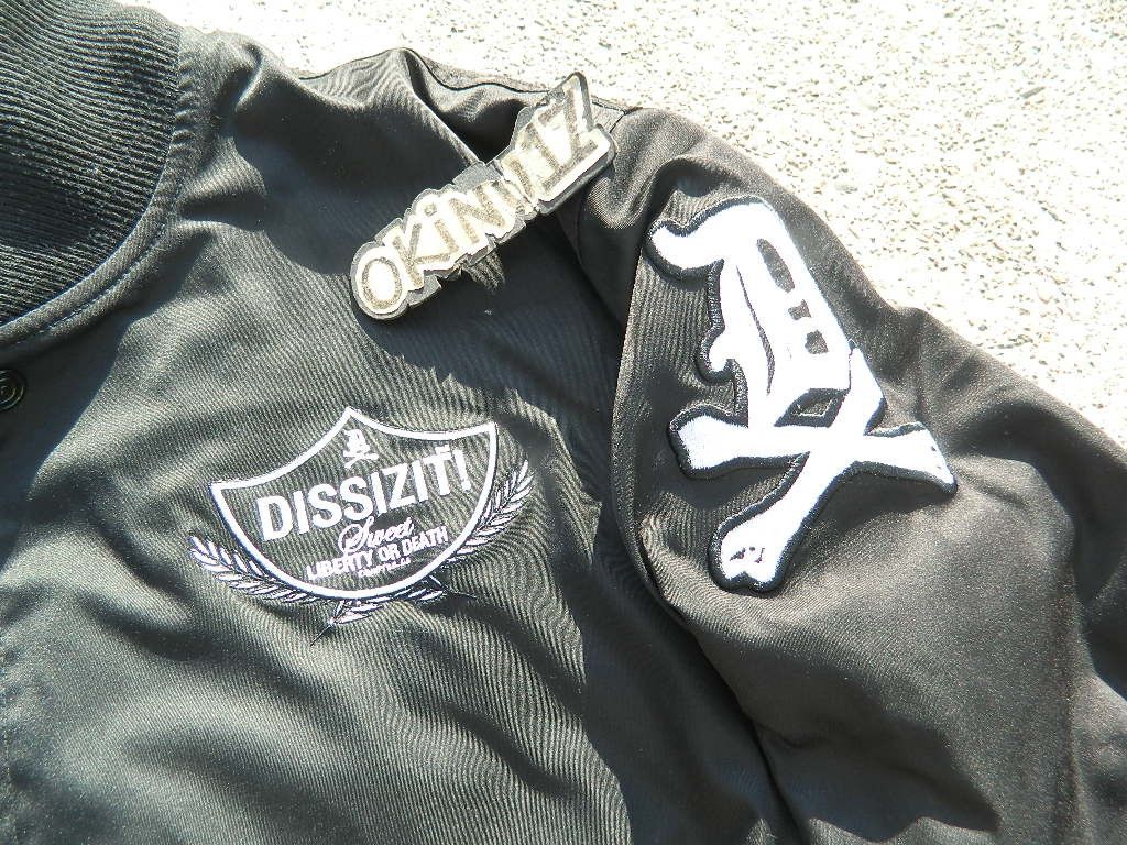 Dissizit Dissizit! "Liberty Or Death" Black Camo Bomber Jacket L Size US L / EU 52-54 / 3 - 7 Thumbnail