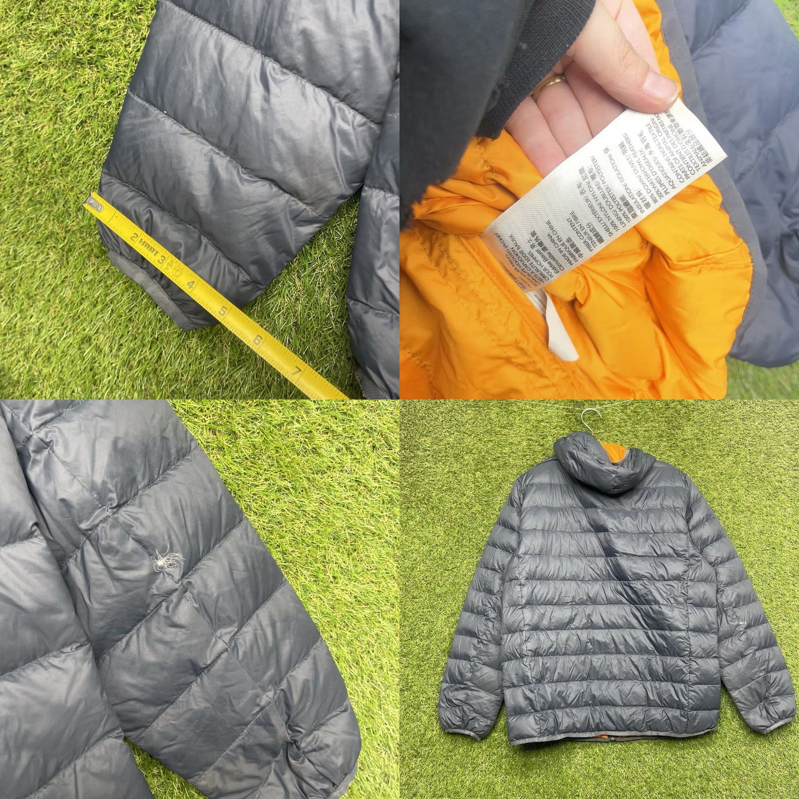 Eddie Bauer Eddie Bauer Jacket Mens M EB650 Goose Down Puffer Outdoors Full Zip Black Mid-Length Size US M / EU 48-50 / 2 - 8 Thumbnail