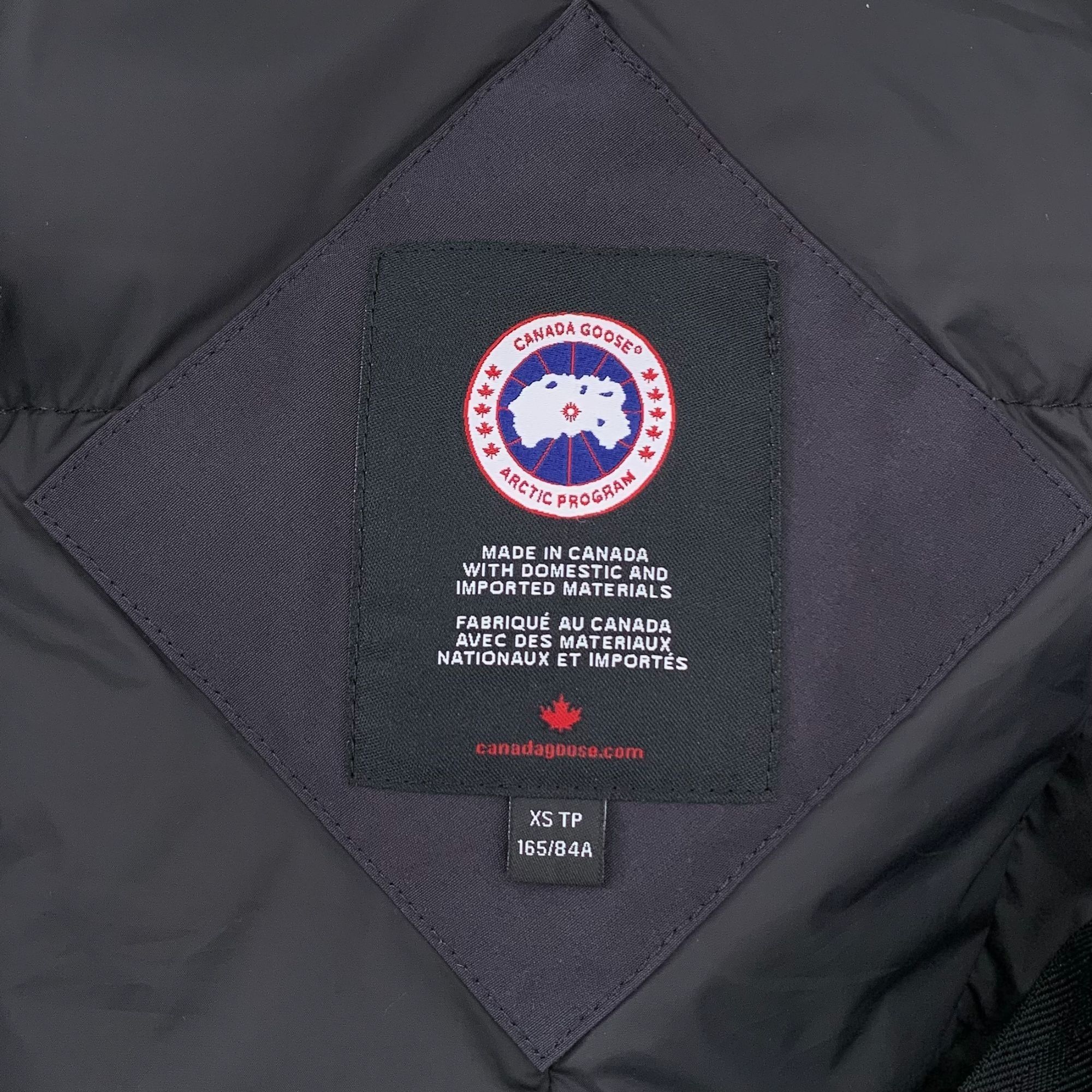 Canada Goose [Canada Goose] Navy Logo Patch Hooded Parka XS Size US XS / EU 42 / 0 - 2 Thumbnail