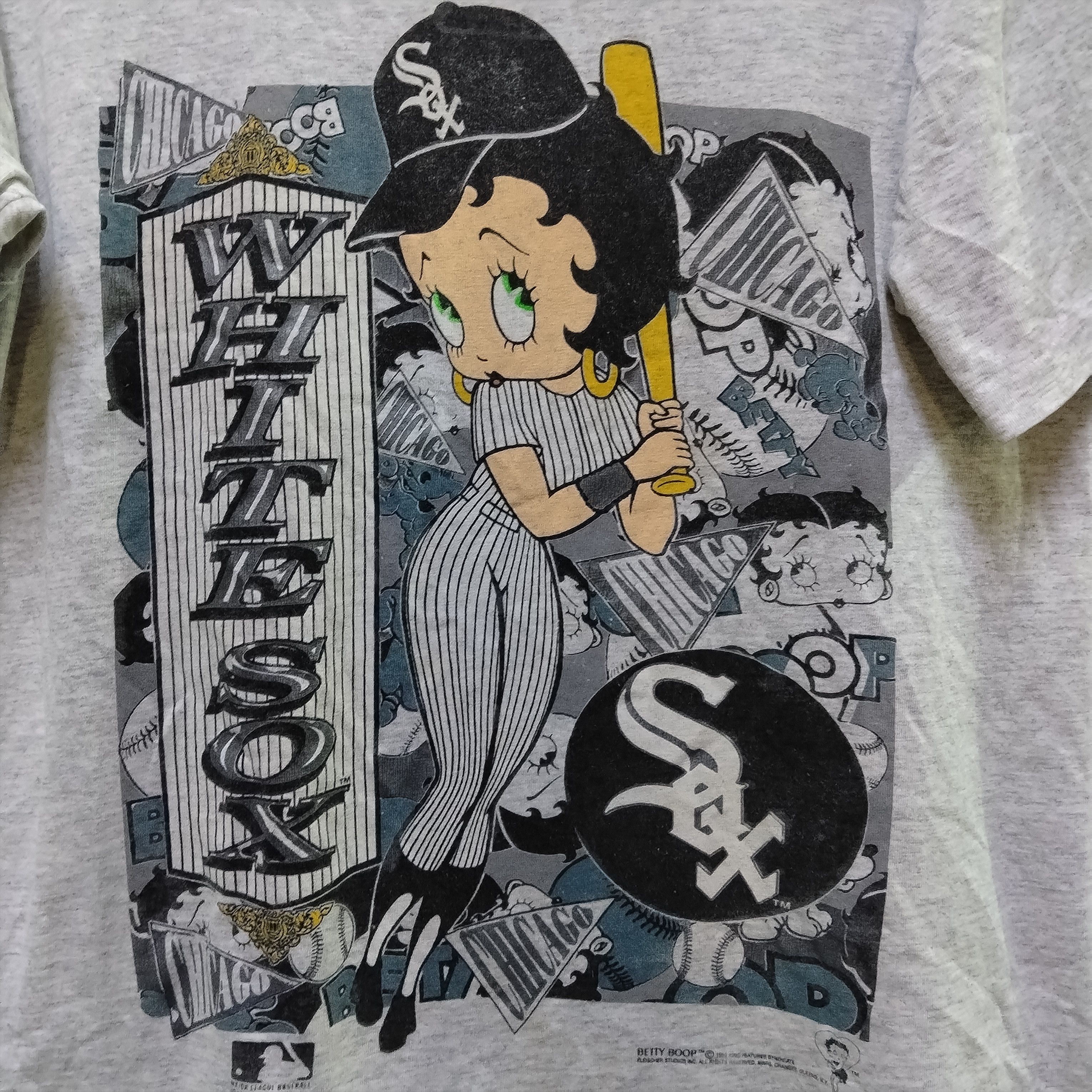 Vintage Vintage Betty Boop distressed very rare Size US M / EU 48-50 / 2 - 2 Thumbnail