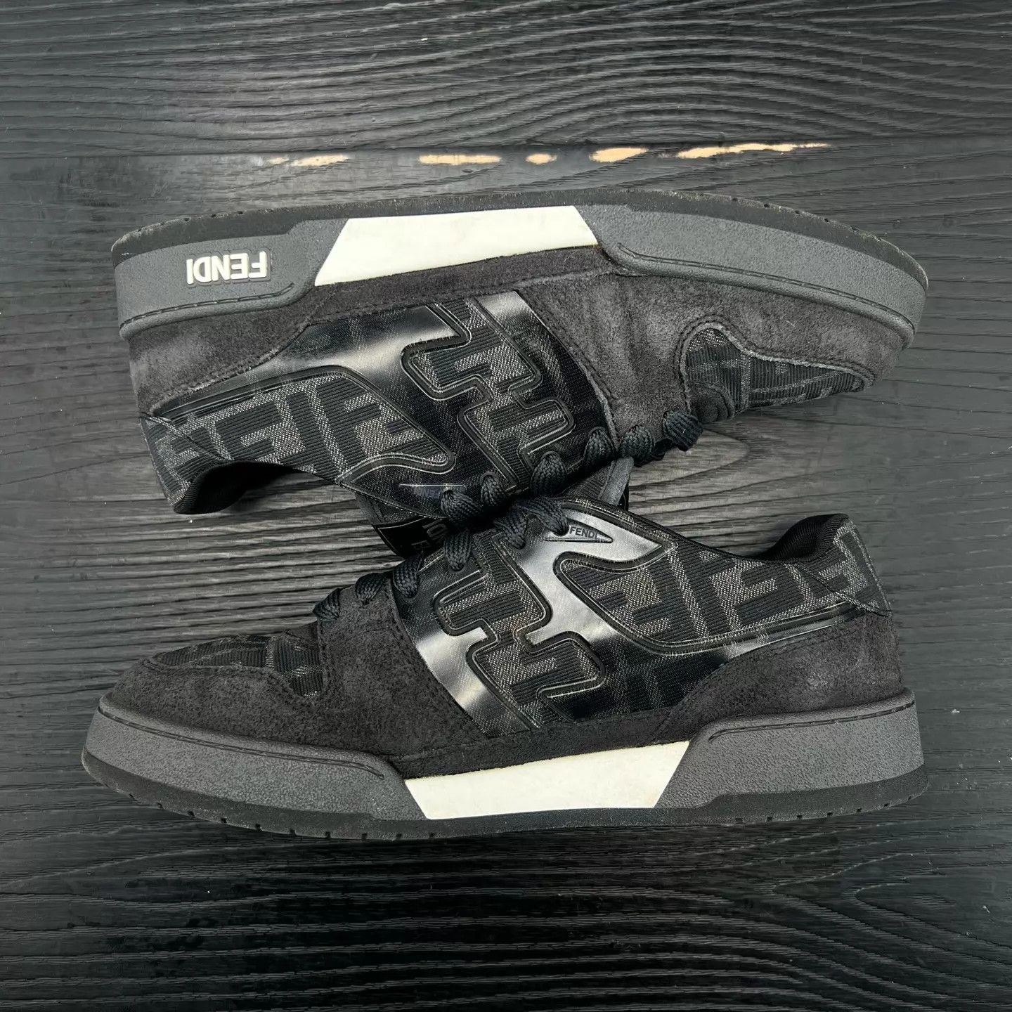 Fendi Fendi Match Black 7.5 (New, OG Box) Size US 7.5 / EU 40-41 - 2 Thumbnail