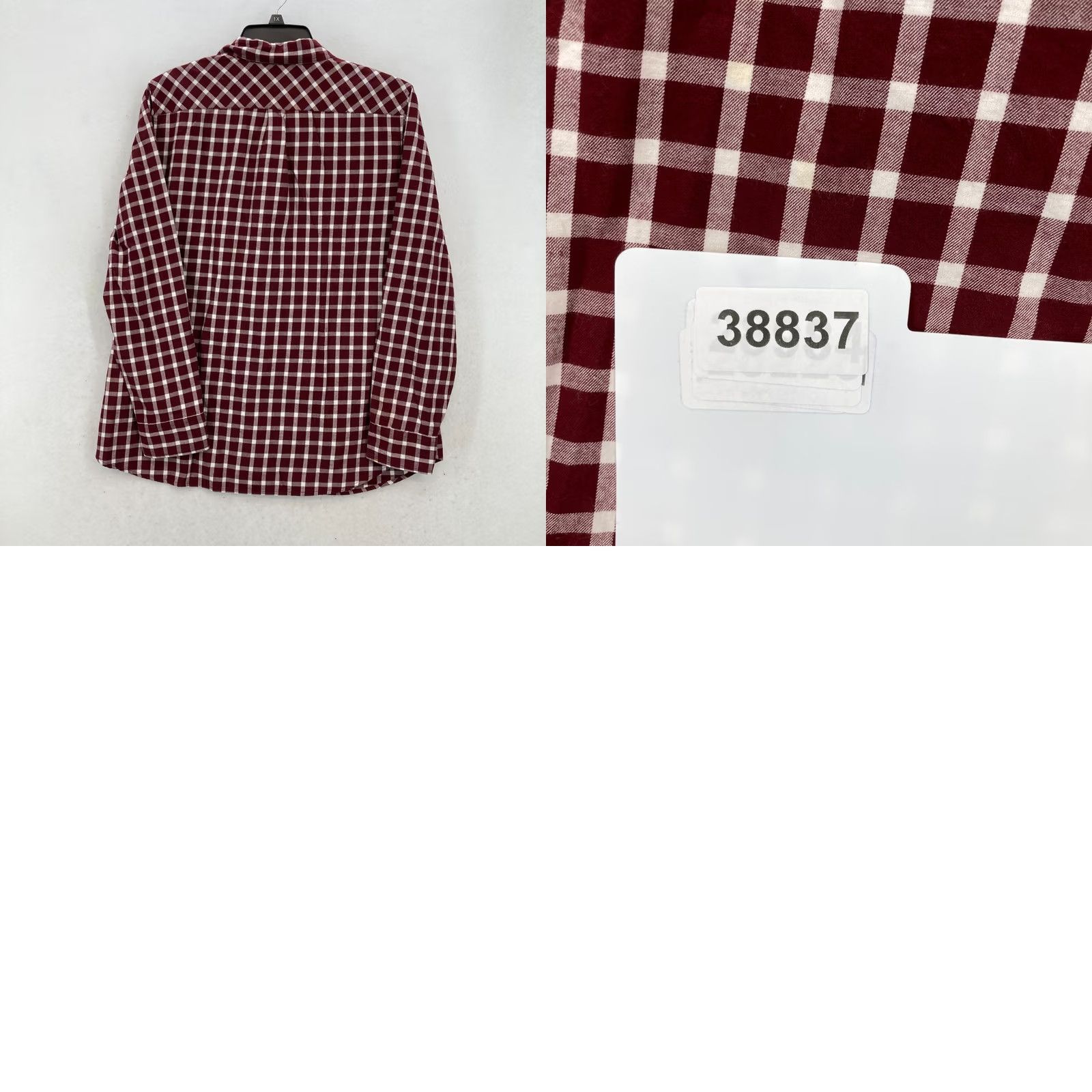 Banana Republic Banana Republic Button-Up Shirt Mens XL Red Gingham Plaid Long Sleeve Shirt Size US XL / EU 56 / 4 - 9 Thumbnail