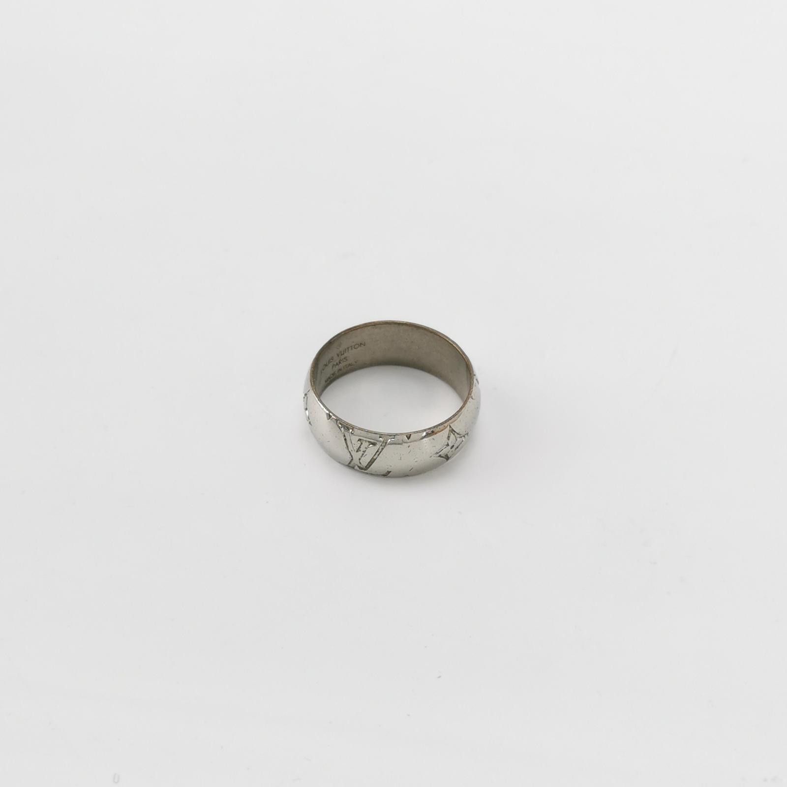 Louis Vuitton Louis Vuitton (LV) Logo Engraved Ring Size 21 -z2505 Size ONE SIZE - 2 Thumbnail
