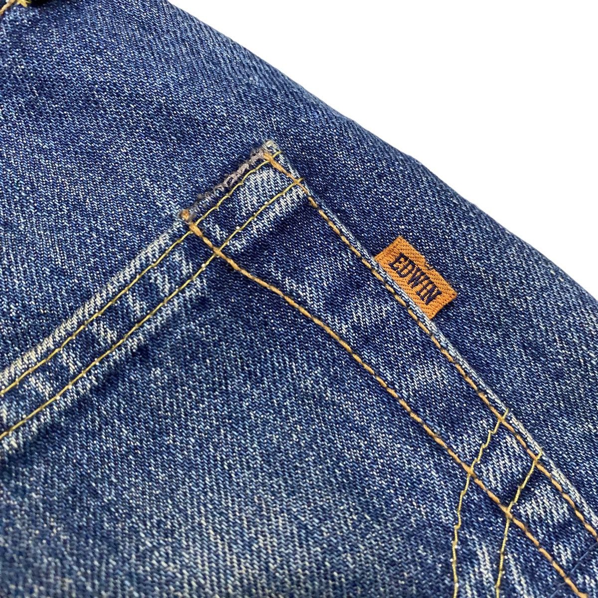 Edwin × Japanese Brand Edwin selvedge baggy distressed denim Size US 32 / EU 48 - 9 Thumbnail