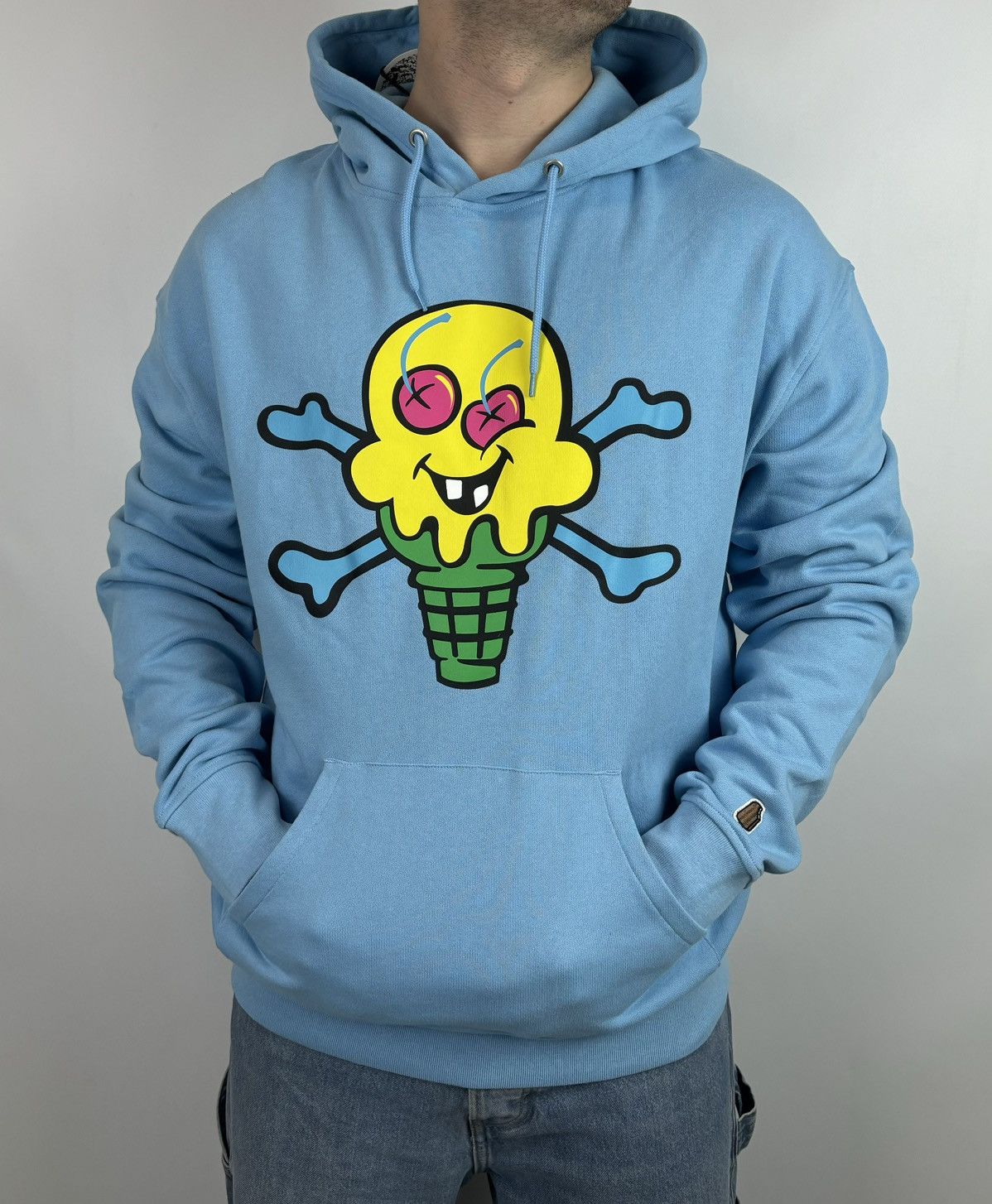 Icecream ICECREAM Cones &Bones Blue Hoodie from Billionaire Boys Club Size US L / EU 52-54 / 3 - 1 Thumbnail