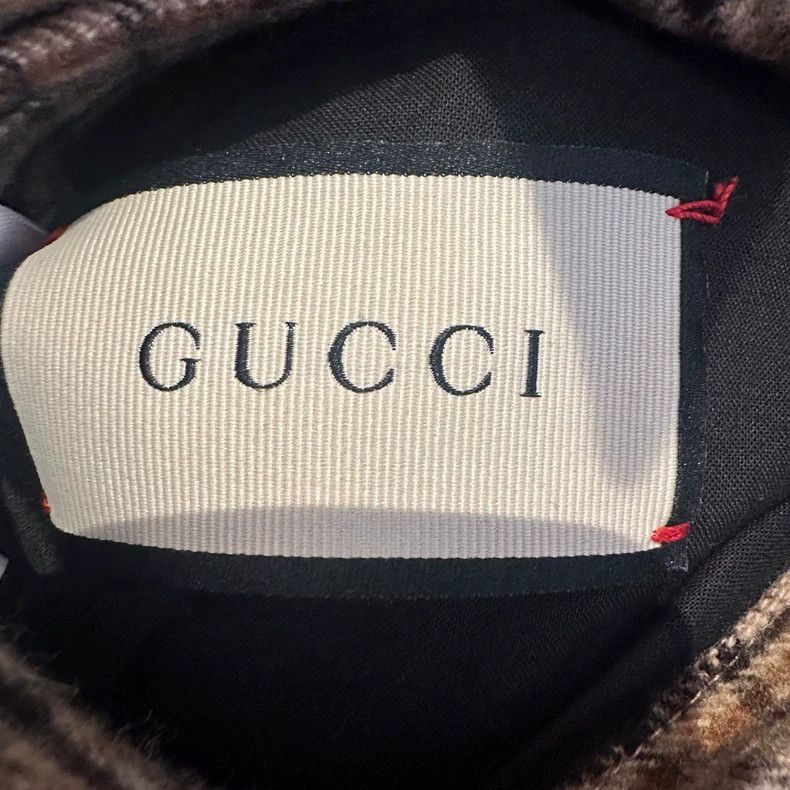 Gucci Gucci Floral embroidery logo double-sided tweed coat 2501-N Size US S / EU 44-46 / 1 - 5 Thumbnail