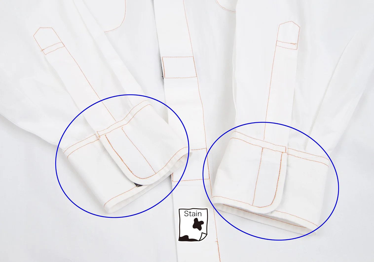 Jean Paul Gaultier Velcro Pocket Design Shirt in White Size 40 Size US XXS / EU 40 - 8 Thumbnail