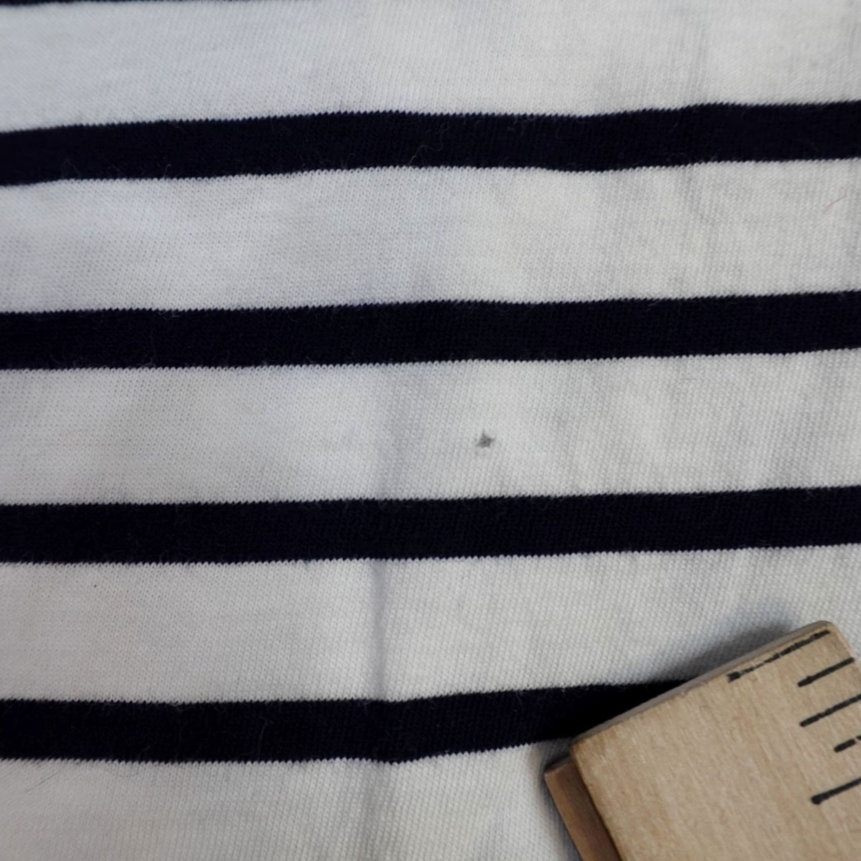 Boden Boden Womens T-Shirt White Breton Striped Polka Dot Pocket Double Sided Crew Neck Short Sleeve 4 Jersey Cotton Size S / US 4 / IT 40 - 3 Thumbnail
