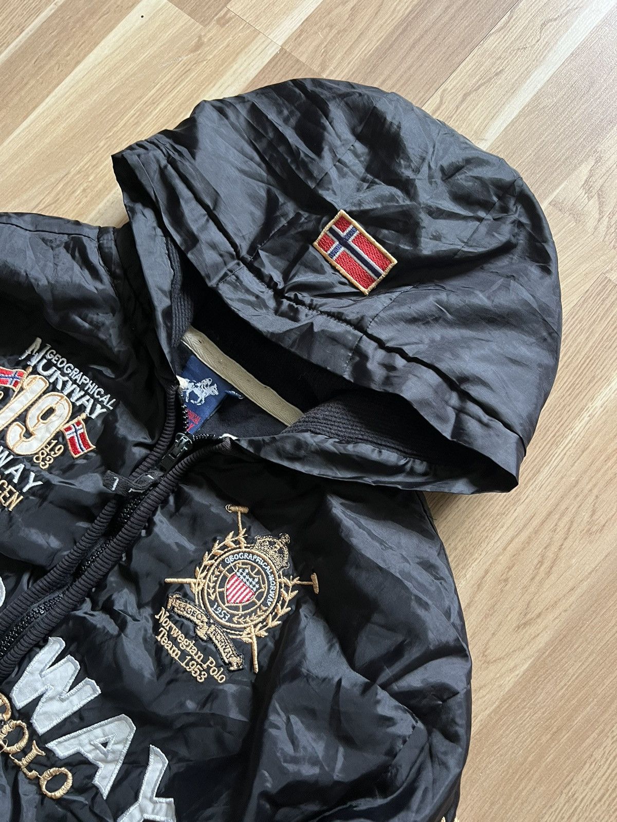Polo Ralph Lauren Vintage ralph lauren style jacket big logo norway number 19 Size US L / EU 52-54 / 3 - 5 Thumbnail