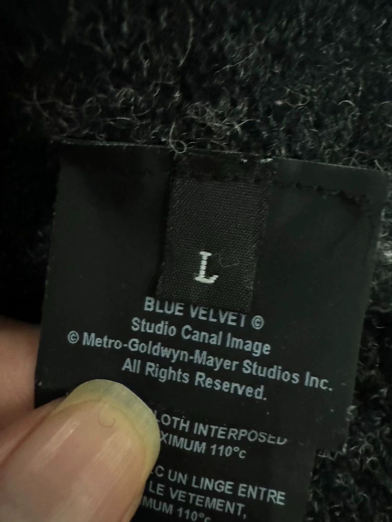 Raf Simons Raf simons 19AW Blue Velvet Patch Photo Printed Long Sleev Size US S / EU 44-46 / 1 - 5 Thumbnail