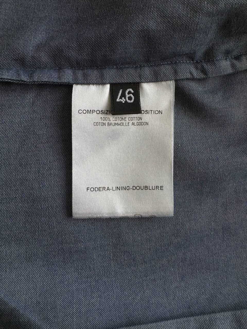 Alexander McQueen 🔥🔥 Alexander Mcqueen Blue Cotton Shirt Size US S / EU 44-46 / 1 - 5 Thumbnail
