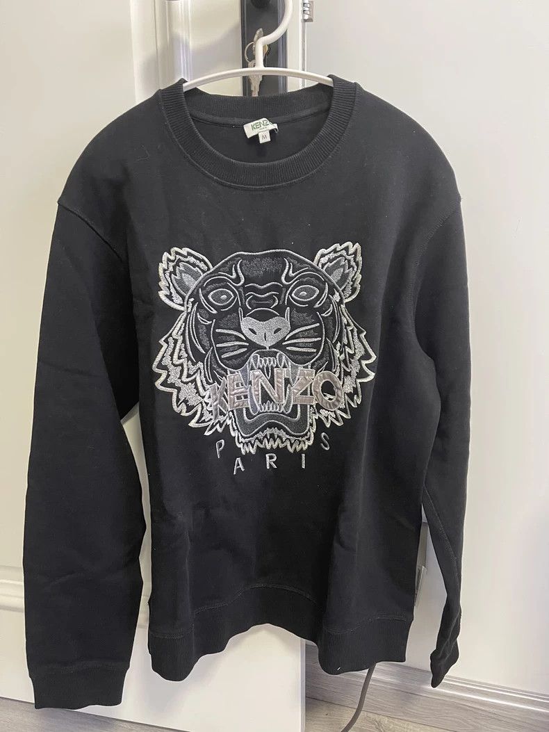 Kenzo Kenzo Silver Tiger Christmas Sweatshirt - dmc Size US M / EU 48-50 / 2 - 1 Thumbnail