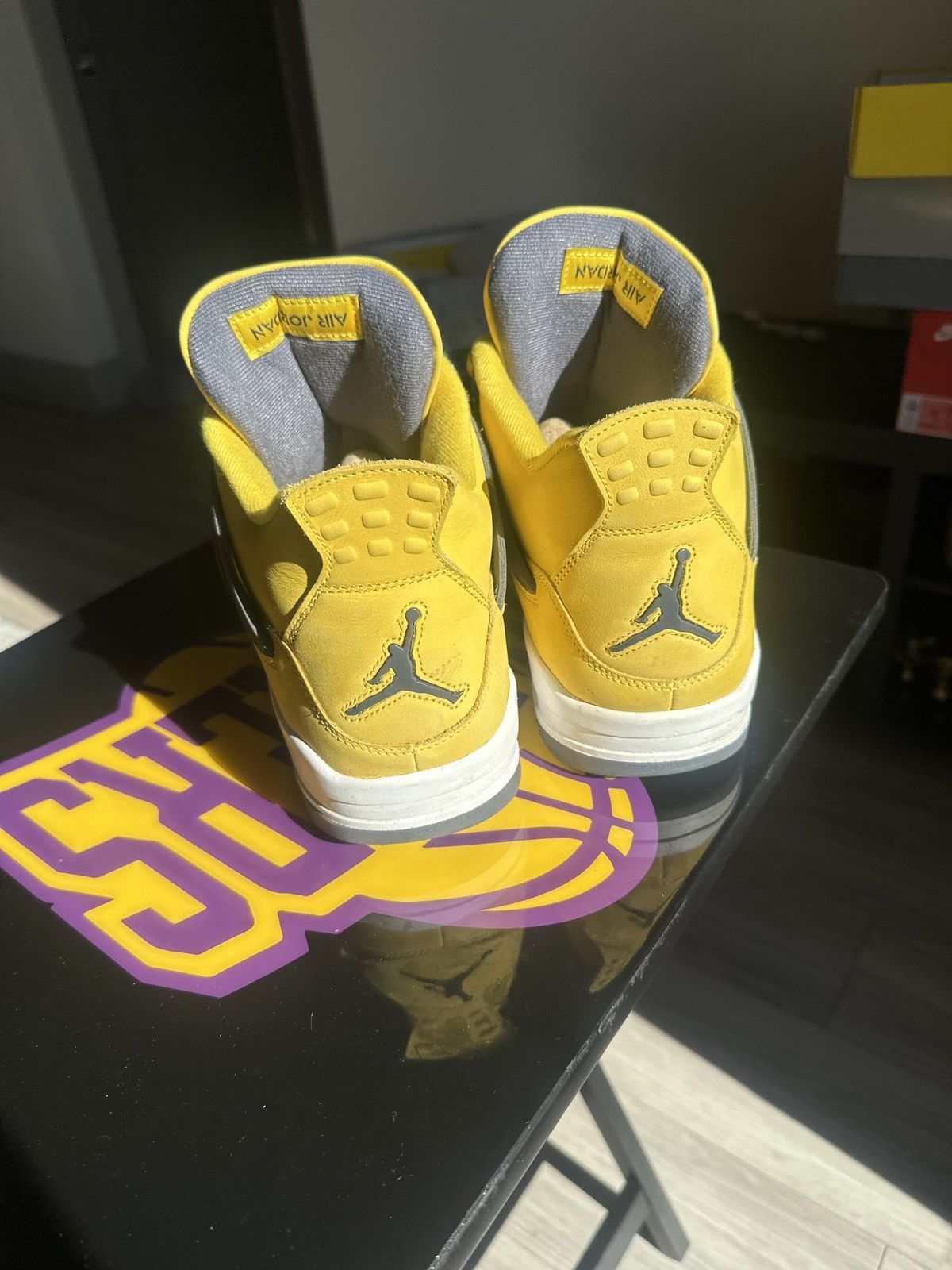 Jordan Brand Air Jordan 4 Retro "Lightning" Size US 12 / EU 45 - 4 Thumbnail