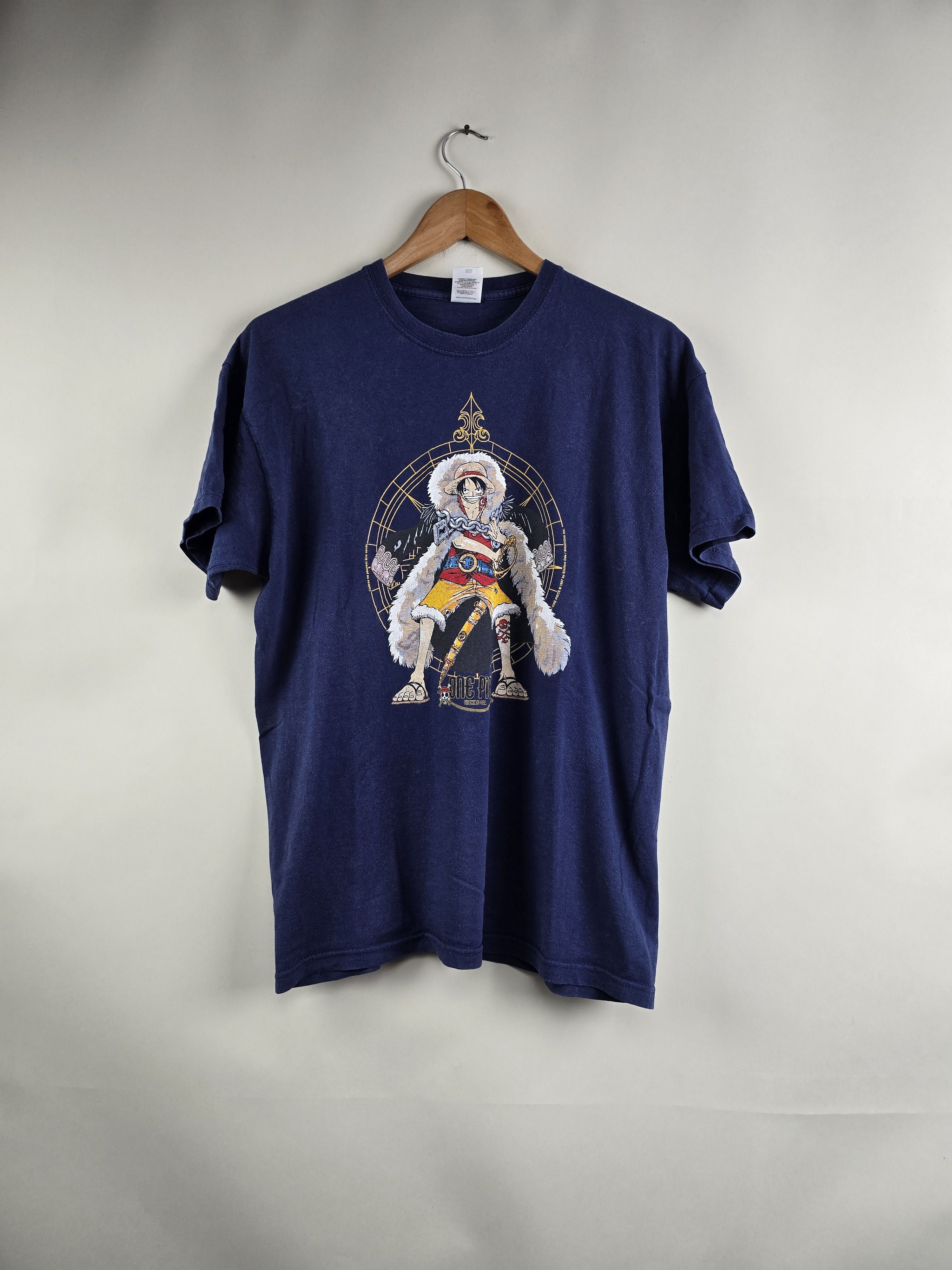 Anime × One Piece × Vintage Y2K One Piece Monkey D Luffy Pirate King Costume L 21" 26.5" Size US L / EU 52-54 / 3 - 6 Thumbnail