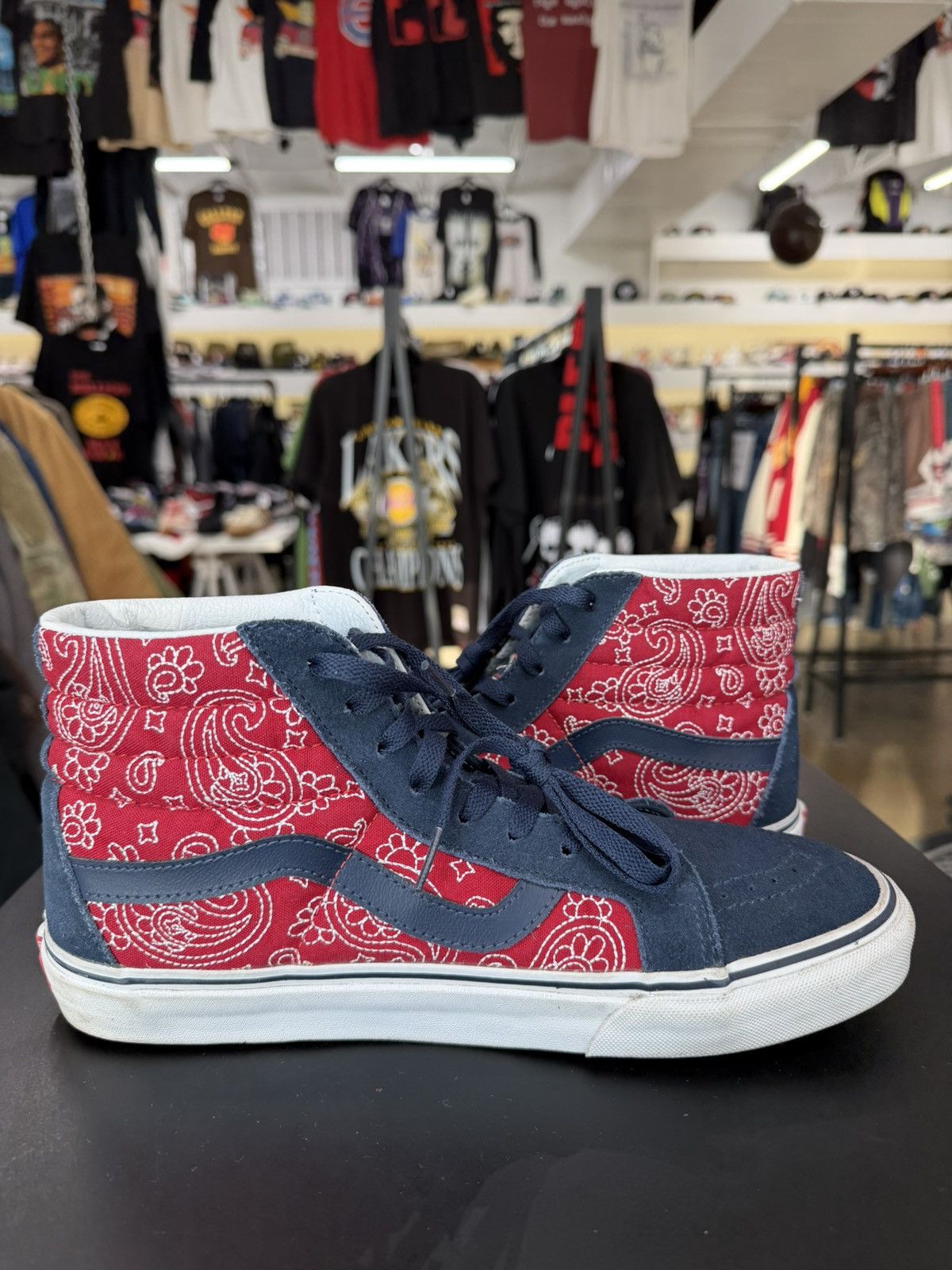 Vans Vans Sk8 Hi Bandana Size 10 Size US 10 / EU 43 - 3 Thumbnail