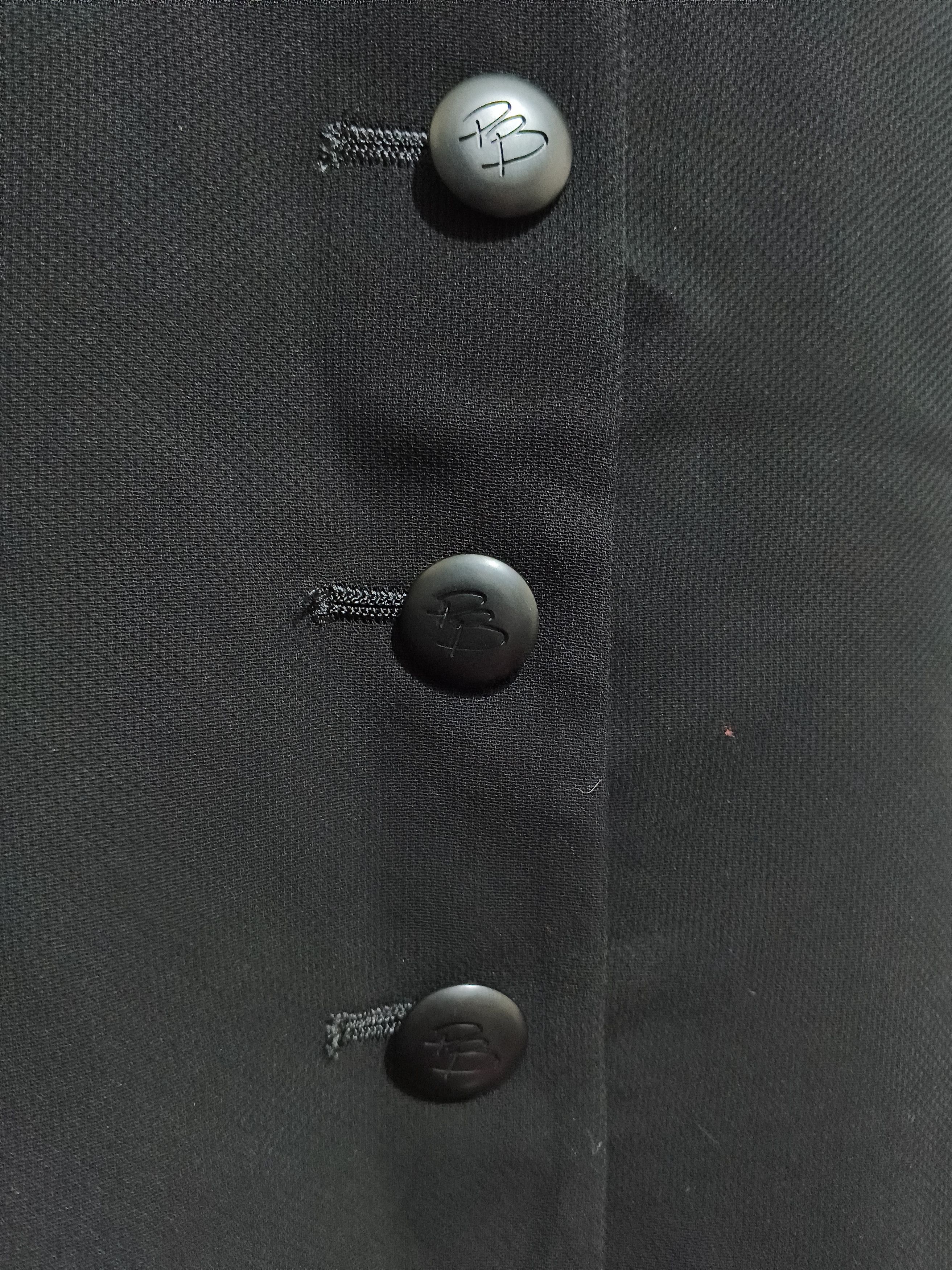 Pierre Balmain Pierre Balmain Formalité Paris Collarless Long Blazer Size L / US 10 / IT 46 - 7 Thumbnail