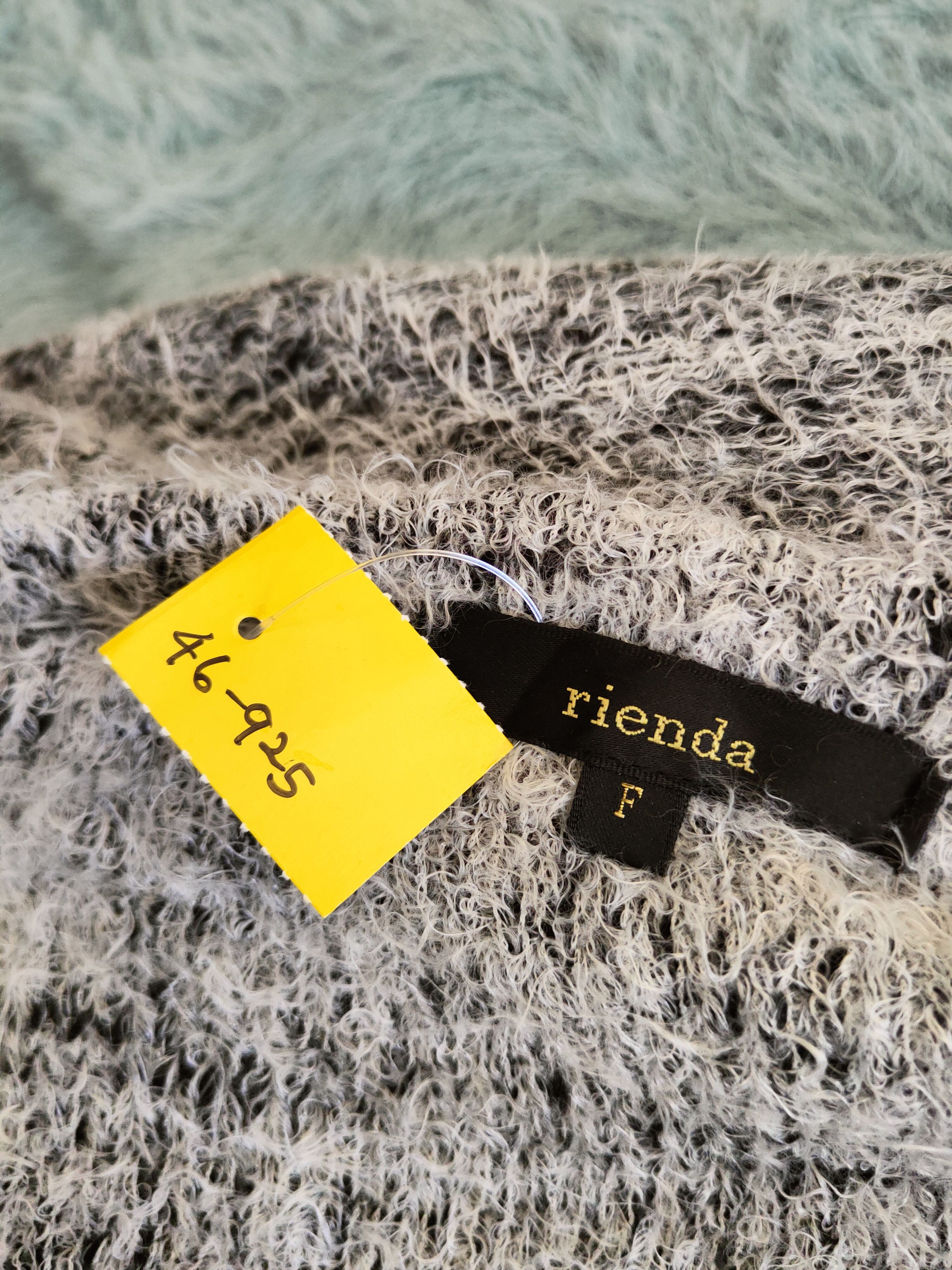 Japanese Brand DL Rienda Black White Knitwear Sweatshirts #46-925 Size S / US 4 / IT 40 - 12 Thumbnail