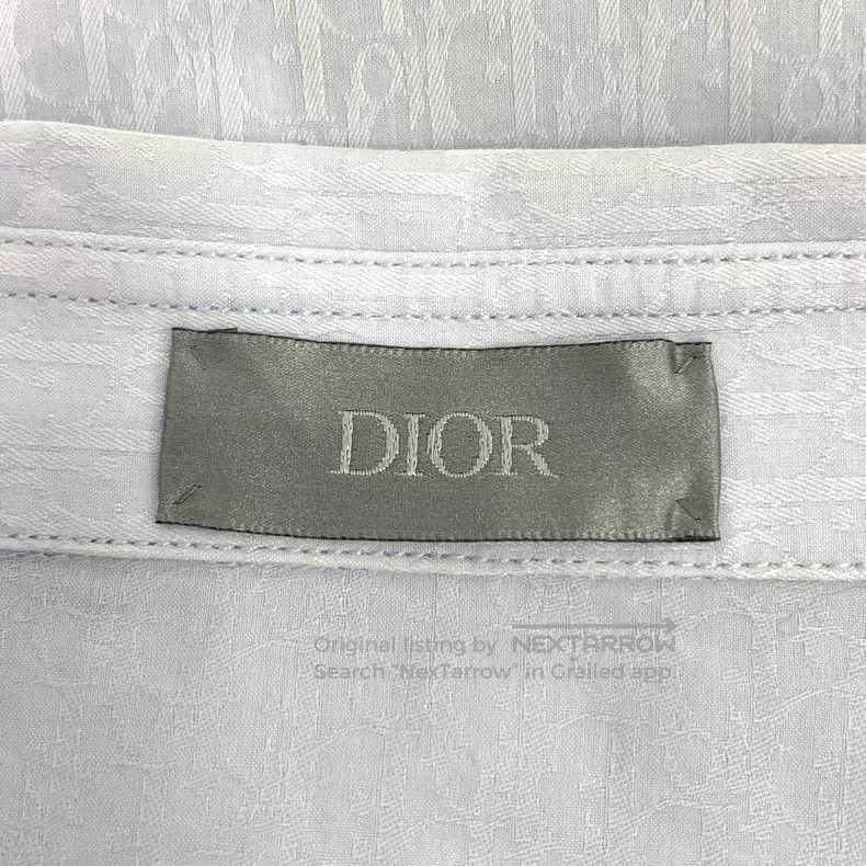 Dior Dior Size 38 Light blue logo dark pattern jacquart full pri Size US XXS / EU 40 - 5 Thumbnail