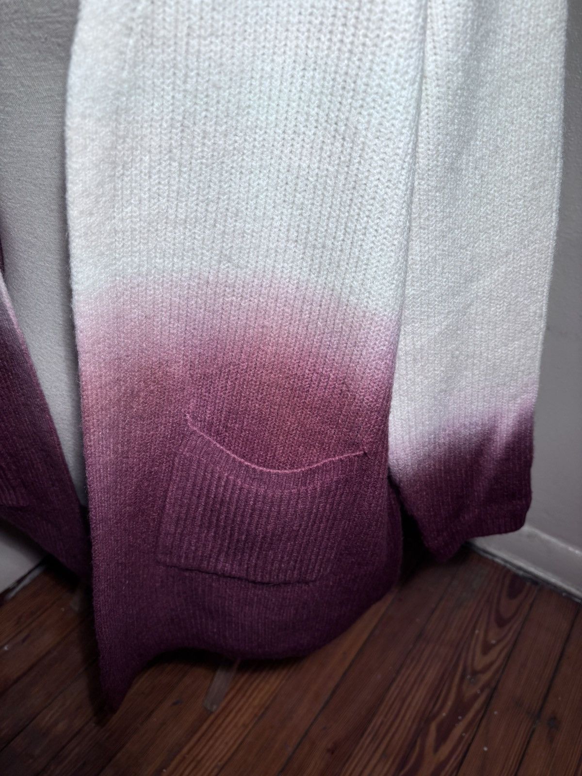 Other She + Sky Open Front Ombré Cardigan Sweater Size M / US 6-8 / IT 42-44 - 6 Thumbnail