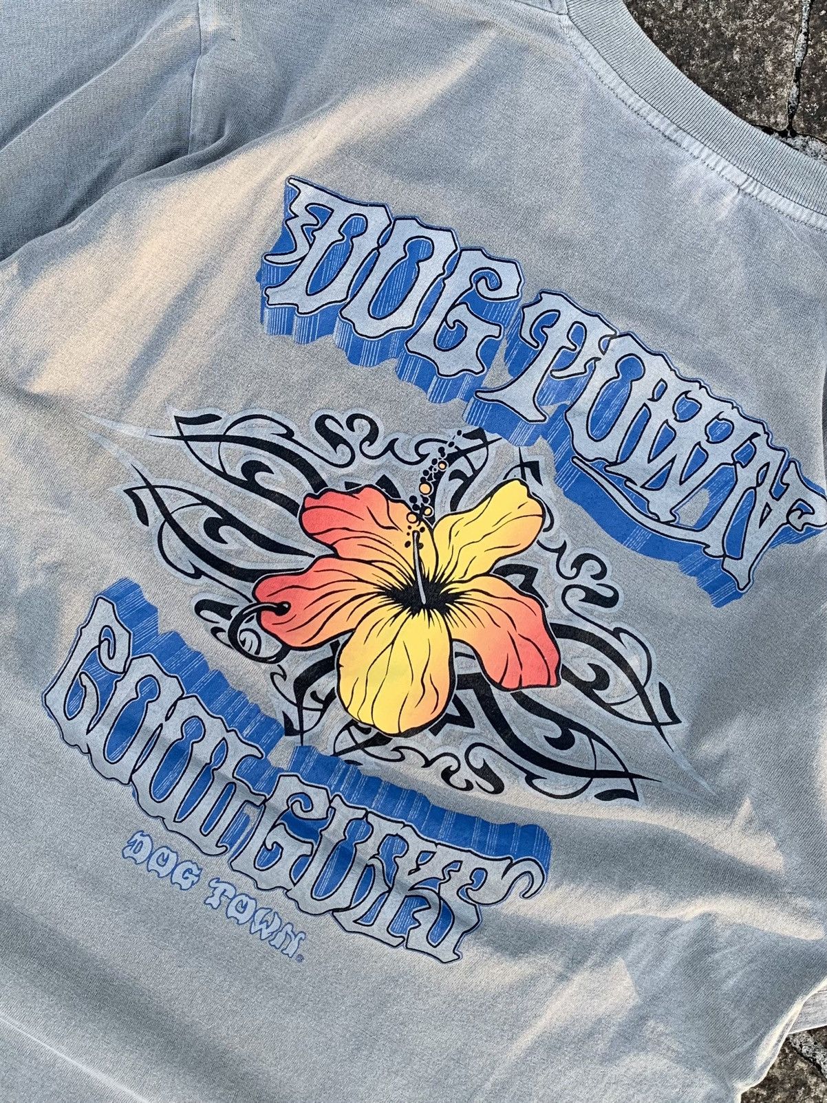 Dogtown × Vintage Vintage 90‘s Dogtown Skateboard Big Logo T-Shirt Streetwear Size US L / EU 52-54 / 3 - 6 Thumbnail