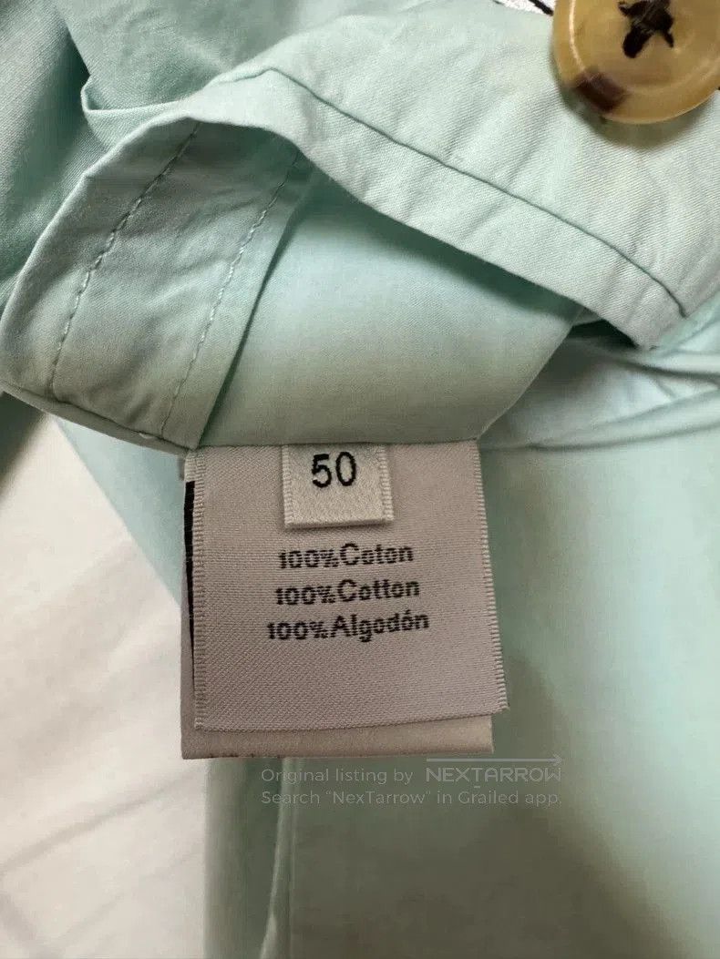 Hermes Hermes Light Green Casual Jacket. Size US L / EU 52-54 / 3 - 8 Thumbnail