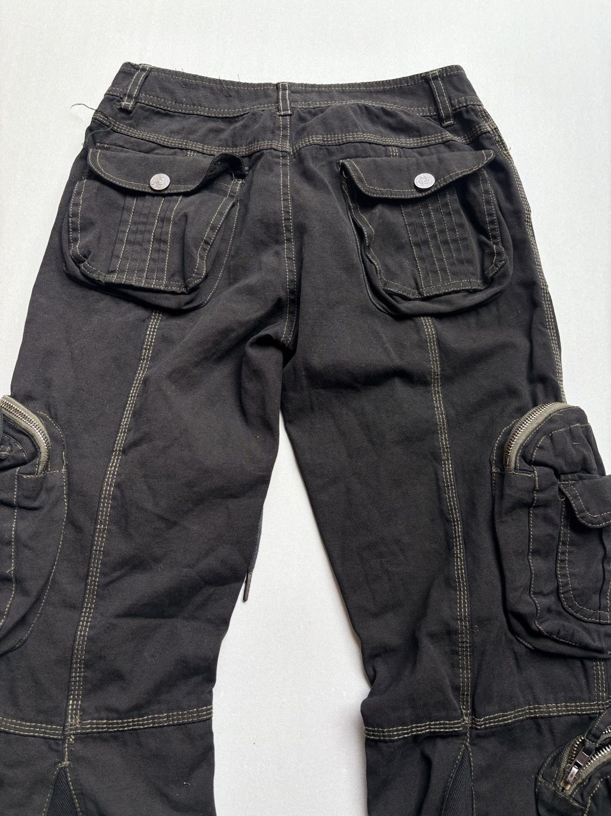 Japanese Brand lace up cargo pants Size US 26 / EU 42 - 6 Thumbnail