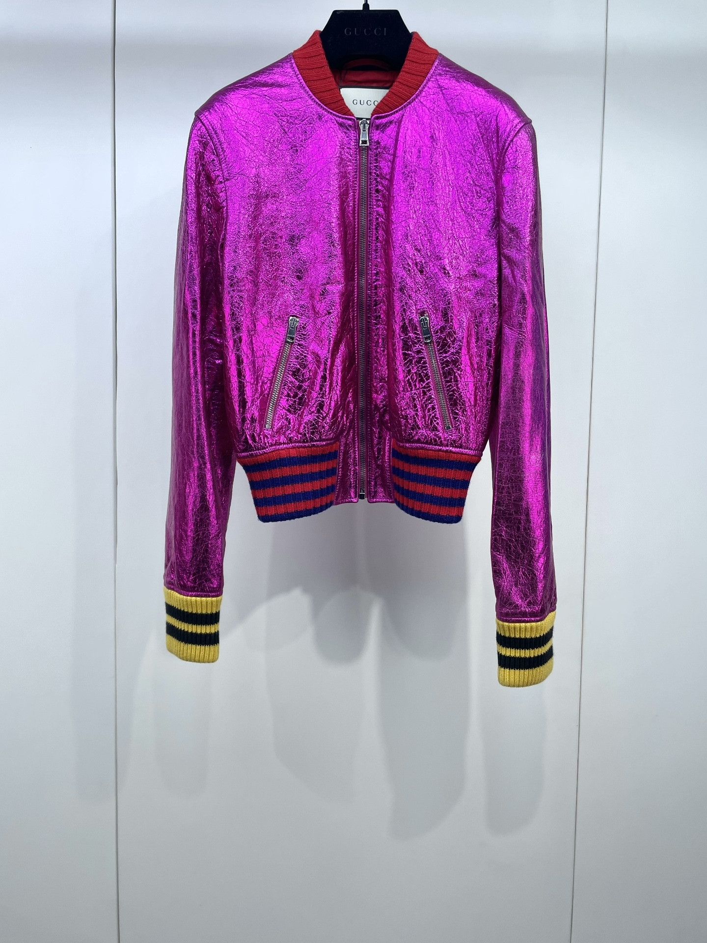Gucci Gucci Sheepskin Flight Jacket Size S / US 4 / IT 40 - 1 Thumbnail