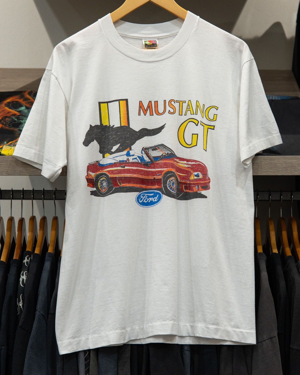 Trenz Shirt Company Ford Mustang Mach Horse Power Classic T-Shirt