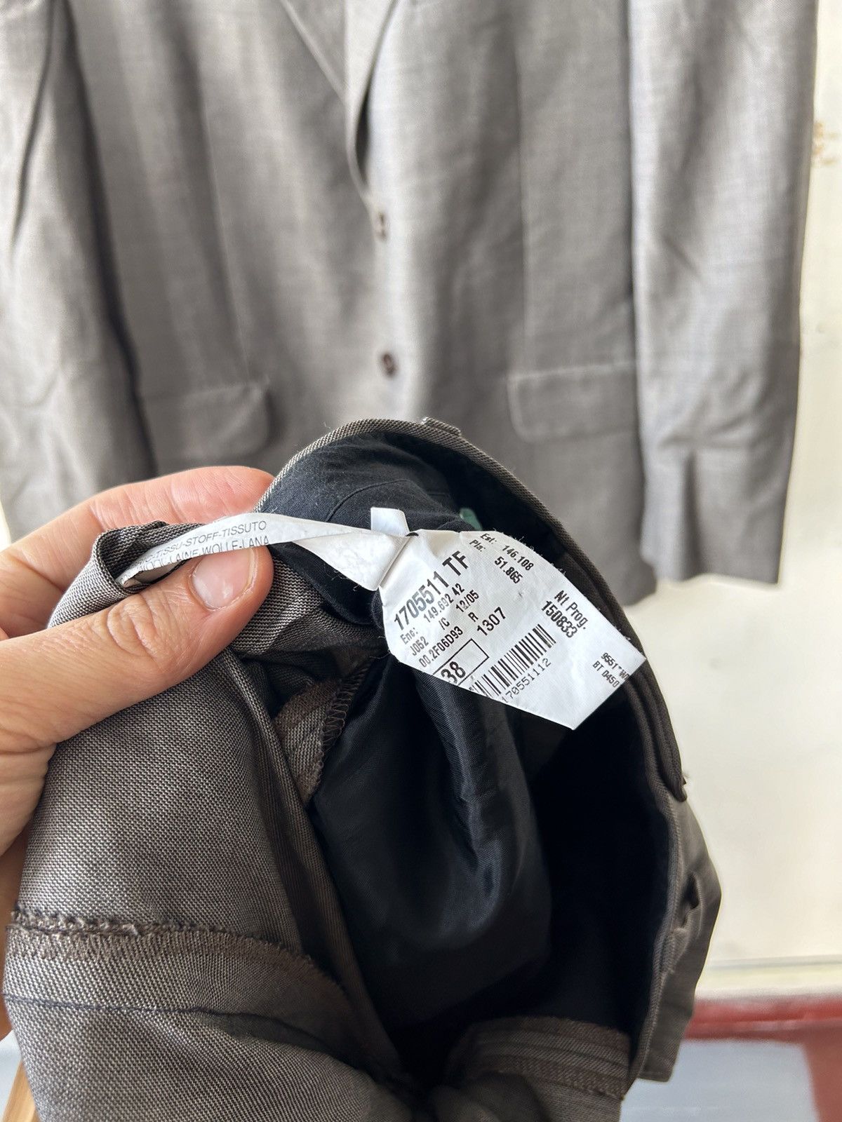 Paul Smith PAUL SMITH WOOL SUIT Size 38R - 8 Thumbnail