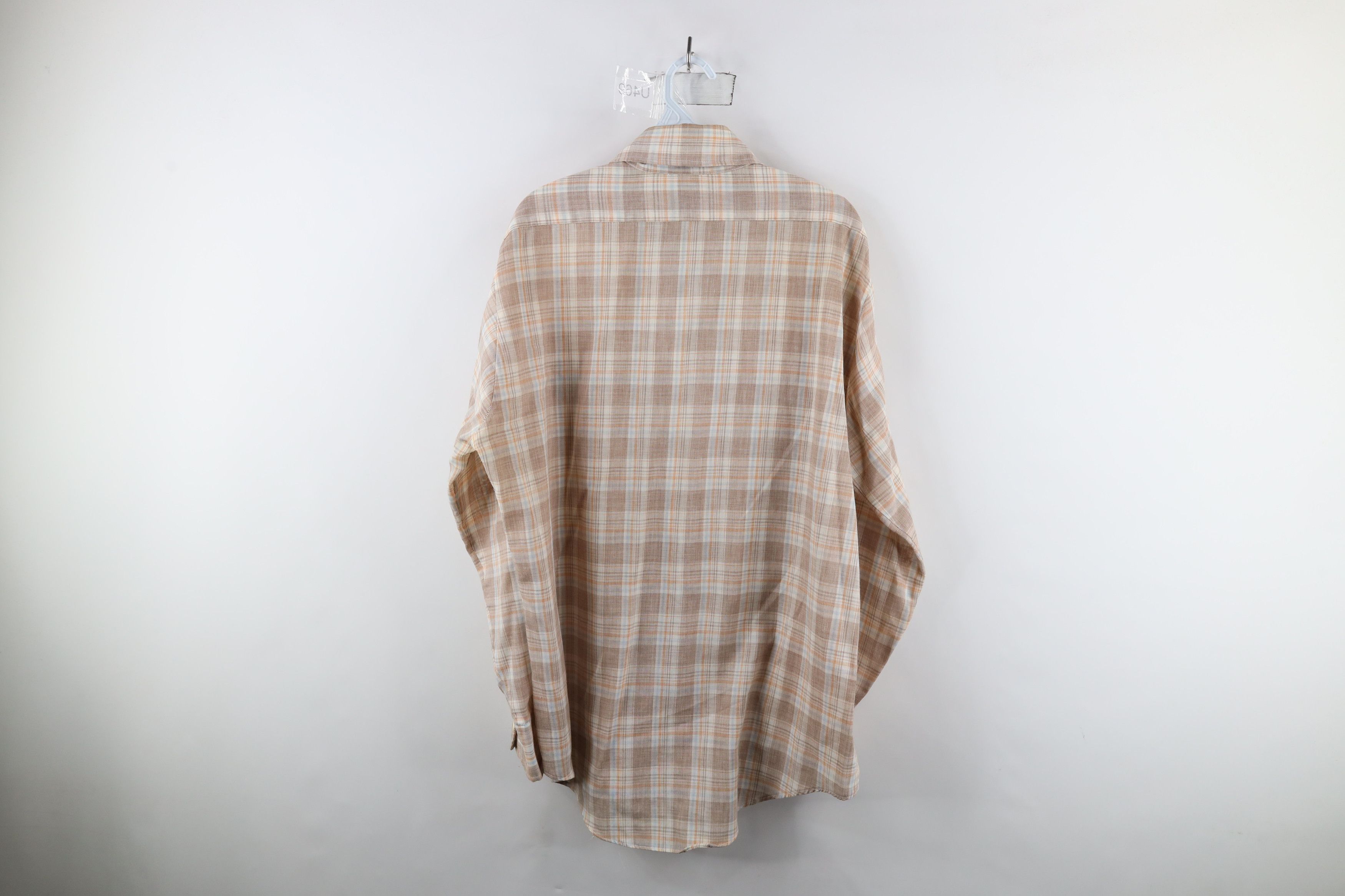Vintage Vintage 70s Streetwear Rodeo Collared Button Shirt Plaid Size US L / EU 52-54 / 3 - 10 Thumbnail