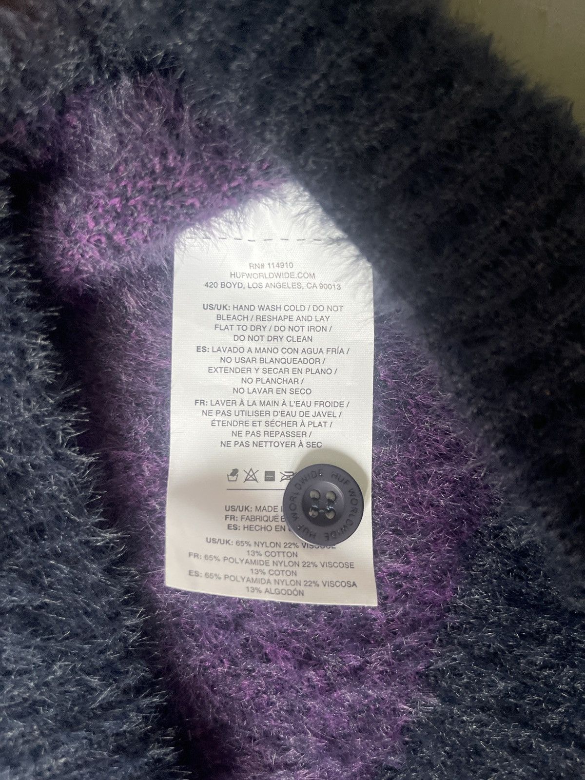 Huf HUF smashing pumpkins cardigan Size US M / EU 48-50 / 2 - 7 Thumbnail