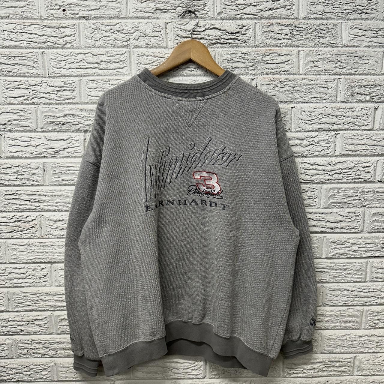 Chase Authentics × NASCAR Vintage Nascar Dale Earnhardt Sr. Grey Sweatshirt XL Size US XL / EU 56 / 4 - 1 Thumbnail