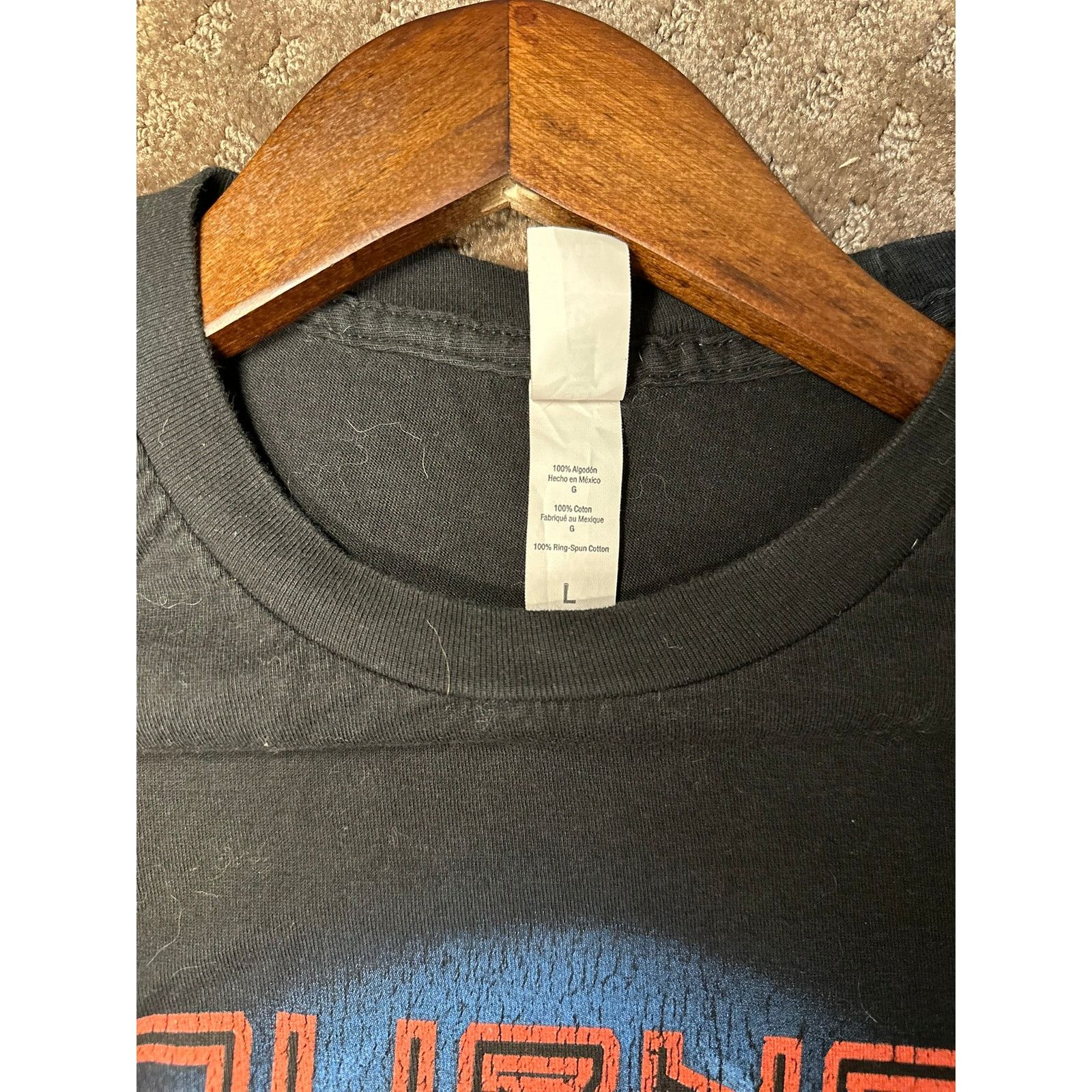 Tultex Journey Freedom Tour Graphic Band Tee – Black Vintage Style Size US M / EU 48-50 / 2 - 5 Thumbnail