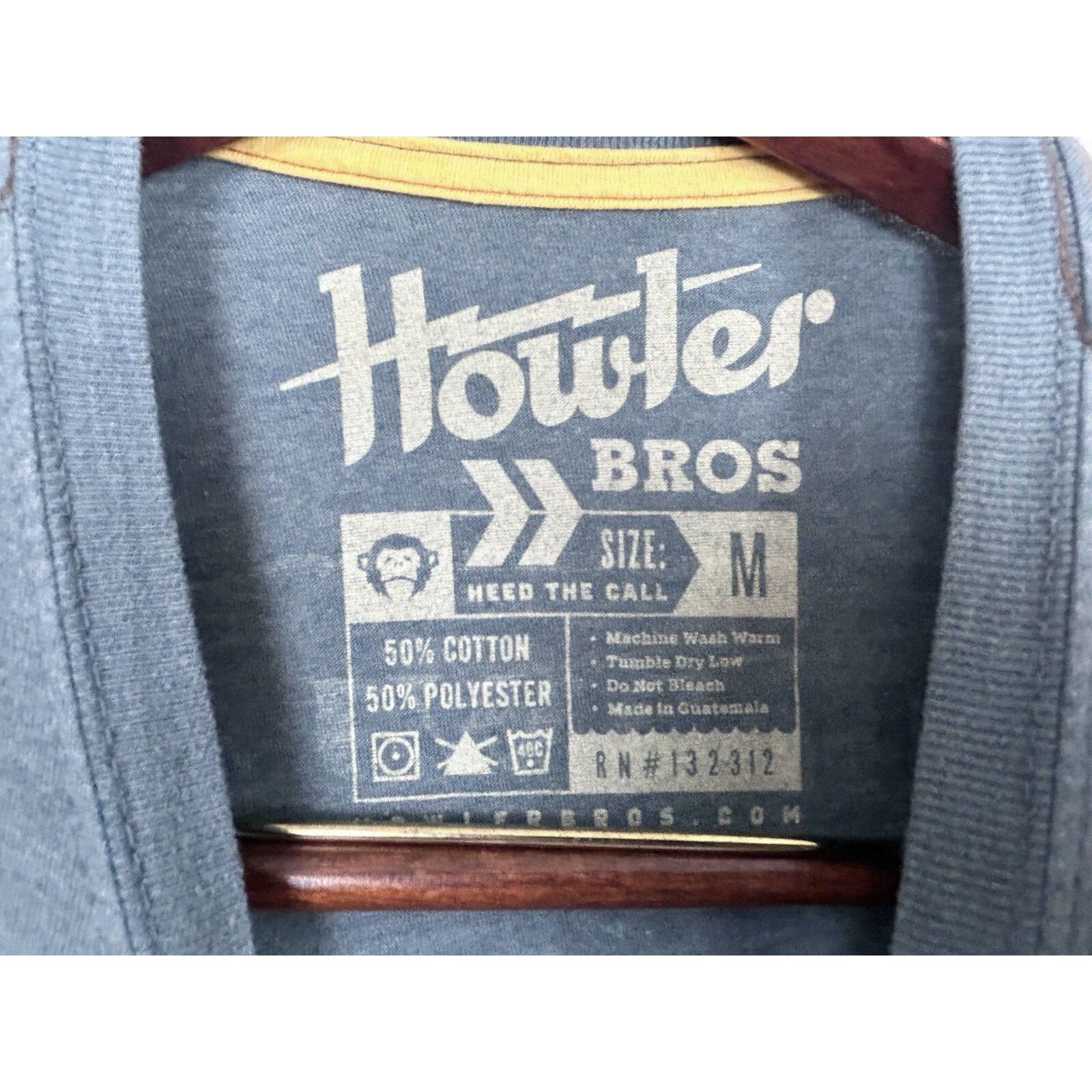 Howler Brothers Howler Bros M Pocket T Shirt Blue Western Cowboy Graphic Size US M / EU 48-50 / 2 - 3 Thumbnail