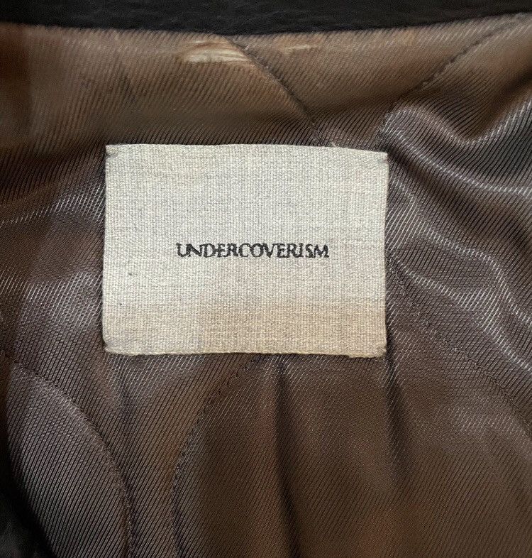 Undercover undercover Leather jacket with a blackBlack and white skull Size US S / EU 44-46 / 1 - 3 Thumbnail