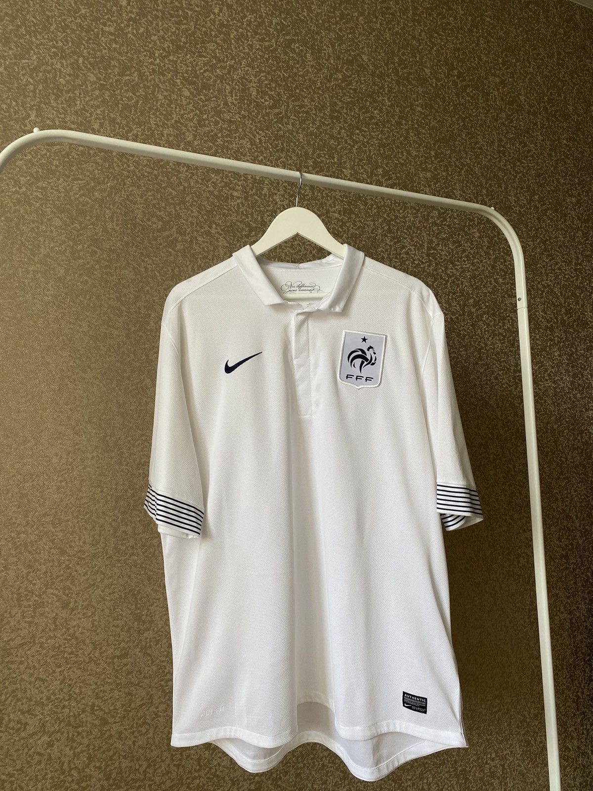 Vintage Vintage France 2012 2013 Soccer Jersey Nike Shirt Size US XXL / EU 58 / 5 - 1 Thumbnail