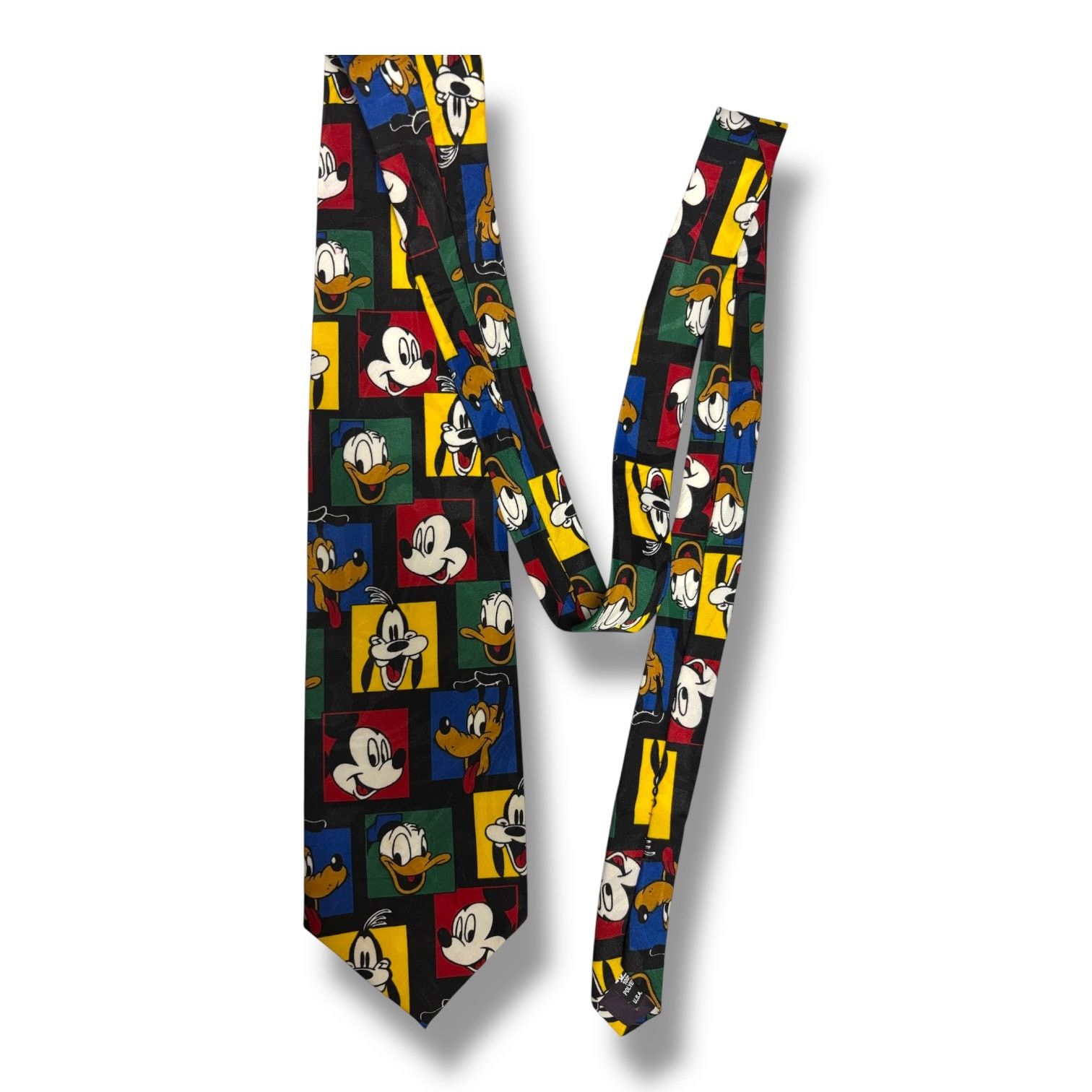 Disney Vintage Disney Mickey Mouse Tie Goofy Donald Pluto Size ONE SIZE - 2 Thumbnail