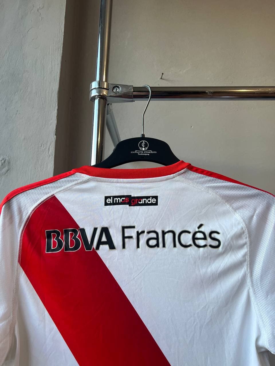 Adidas 2016/17 RIVER PLATE HOME SOCCER JERSEY FOOTBALL SHIRT SIZE M Size US M / EU 48-50 / 2 - 14 Thumbnail